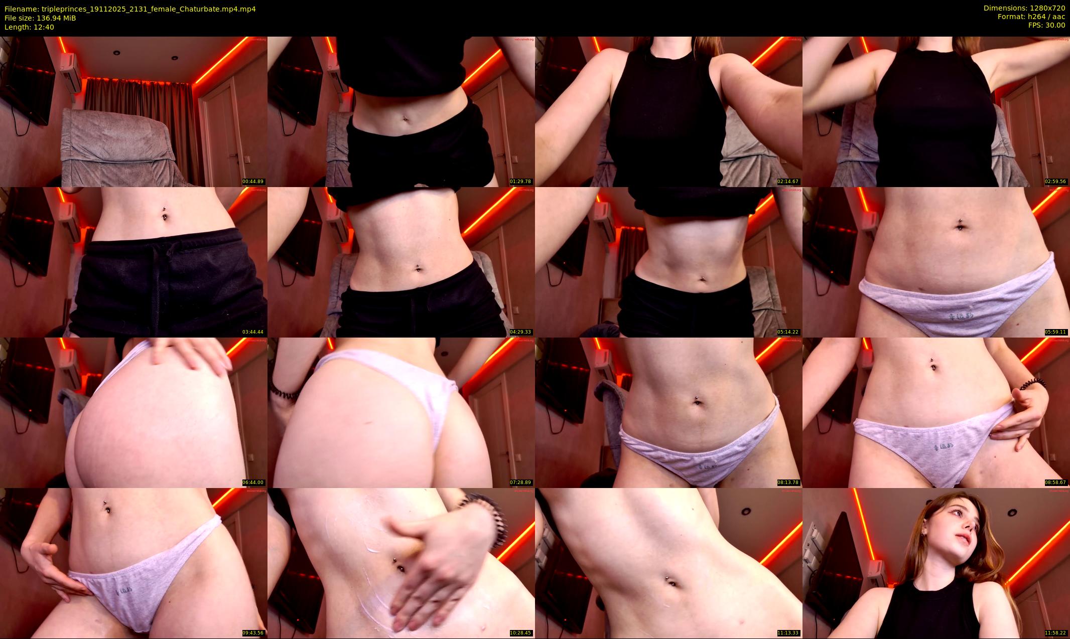 tripleprinces — 13 minute Chaturbate female cam show recording, 720p, Nov 19, 2025
