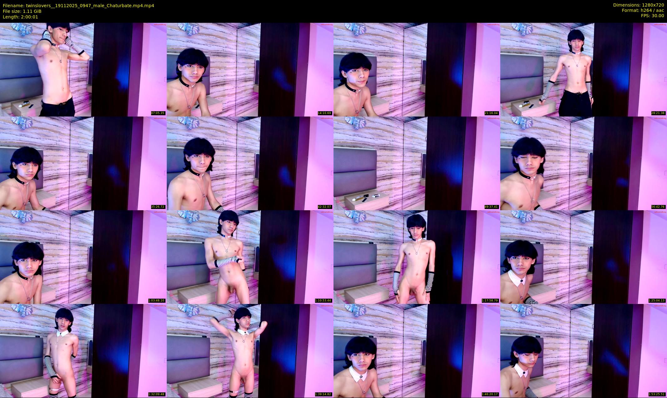 twinslovers_ — 121 minute Chaturbate couple cam show recording, 720p, Nov 19, 2025