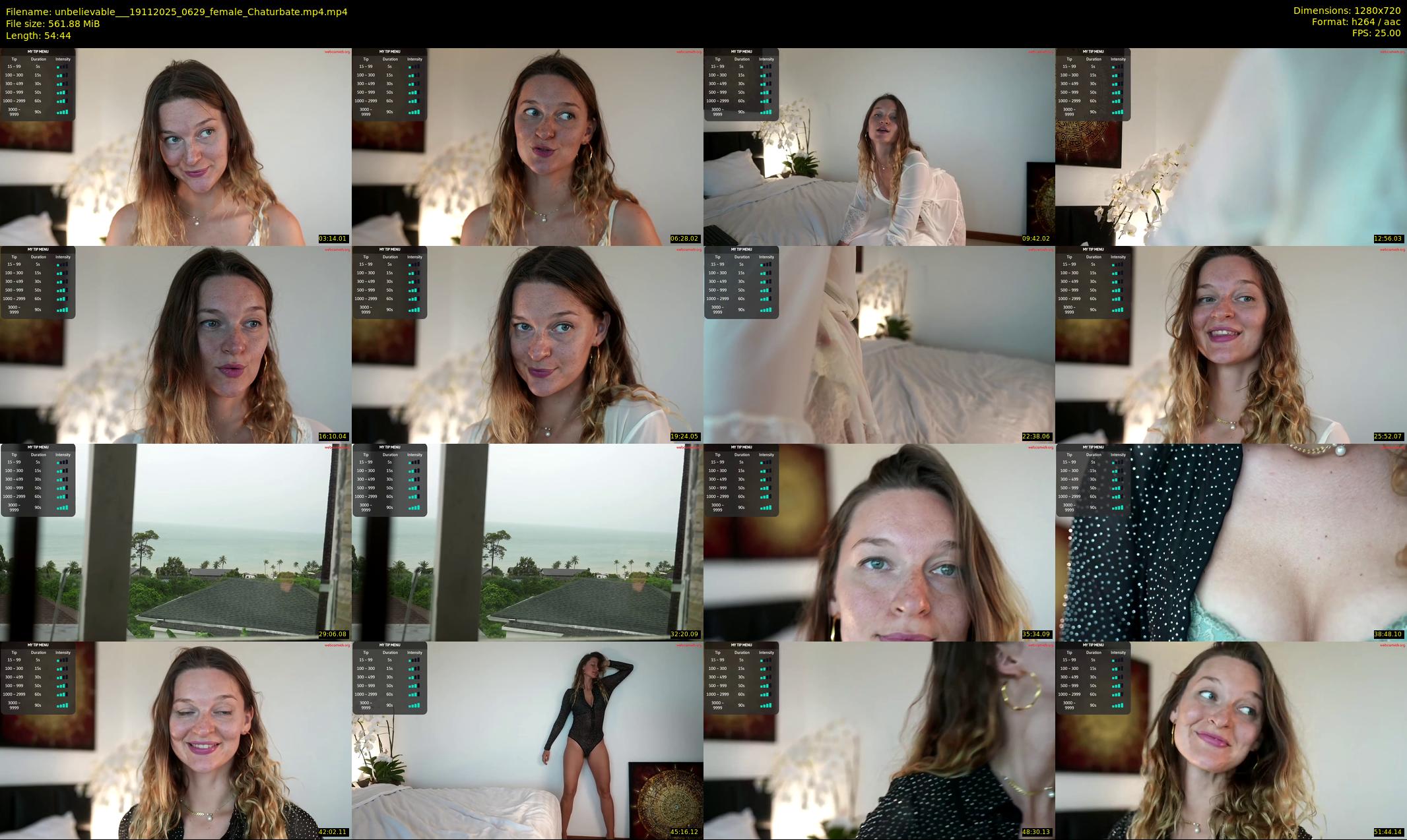 unbelievable__ — 55 minute Chaturbate female cam show recording, 720p, Nov 19, 2025