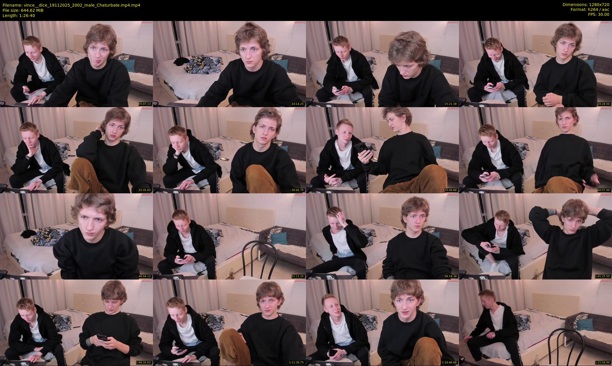 vince__dice — 87 minute Chaturbate male cam show recording, 720p, Nov 19, 2025