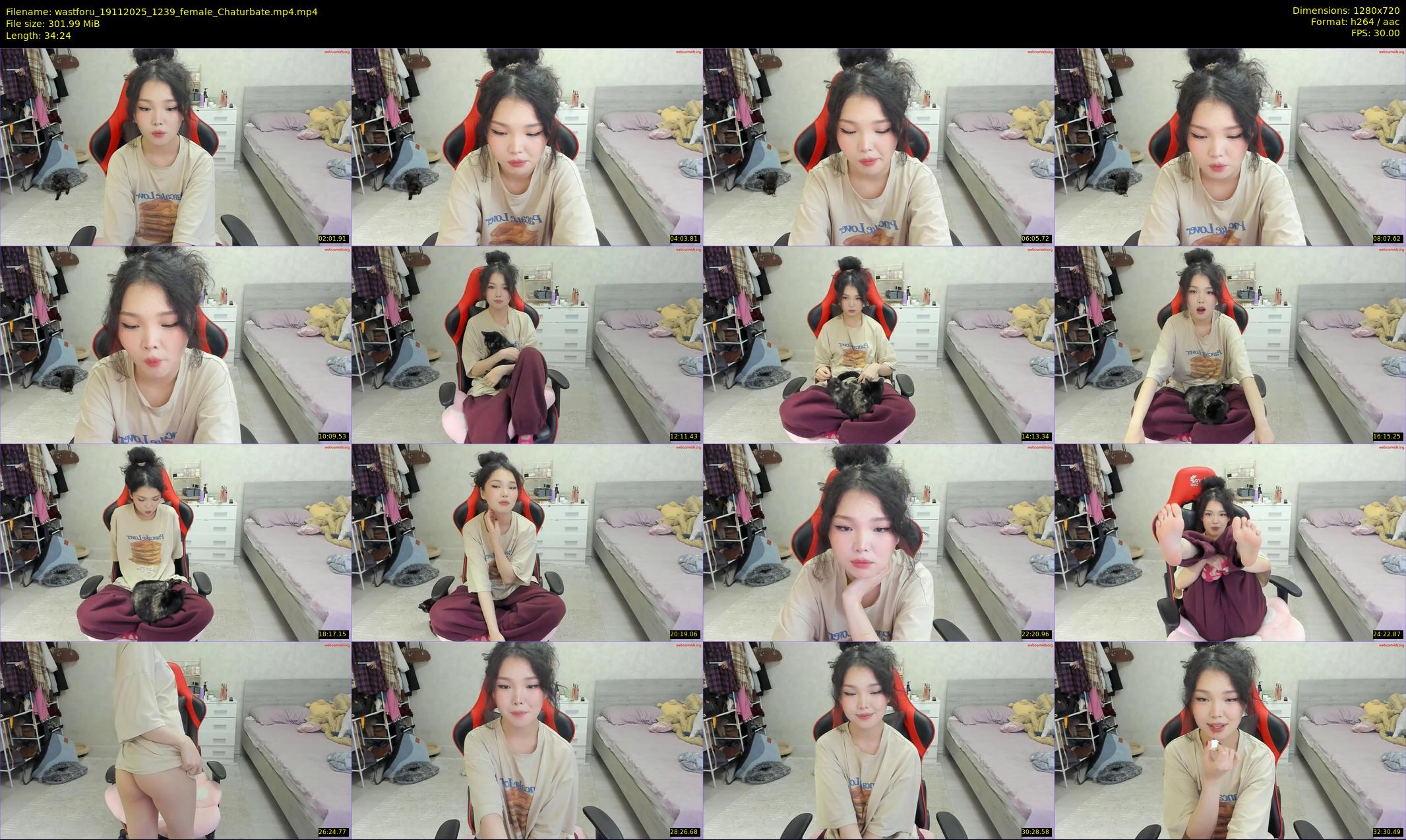 wastforu — 35 minute Chaturbate female cam show recording, 720p, Nov 19, 2025