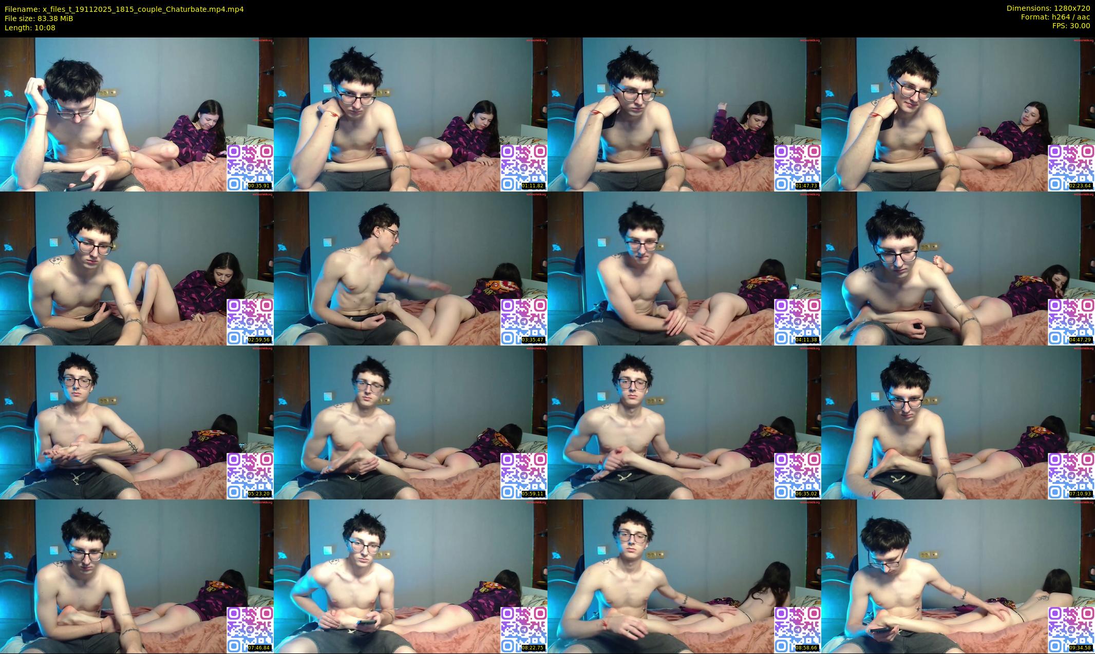 x_files_t — 11 minute Chaturbate couple cam show recording, 720p, Nov 19, 2025