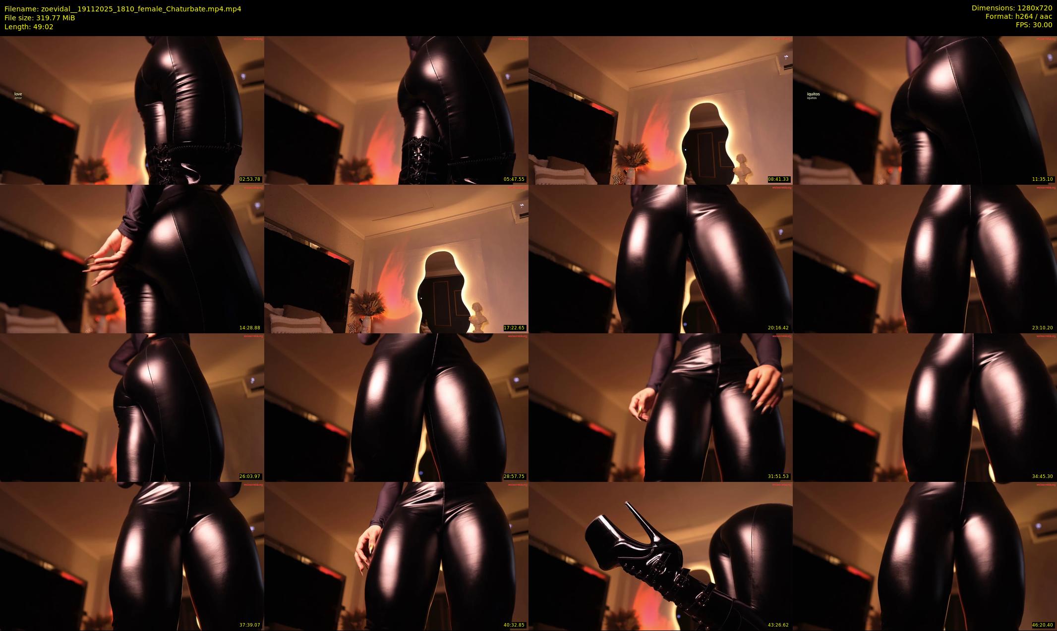 zoevidal_ — 50 minute Chaturbate female cam show recording, 720p, Nov 19, 2025