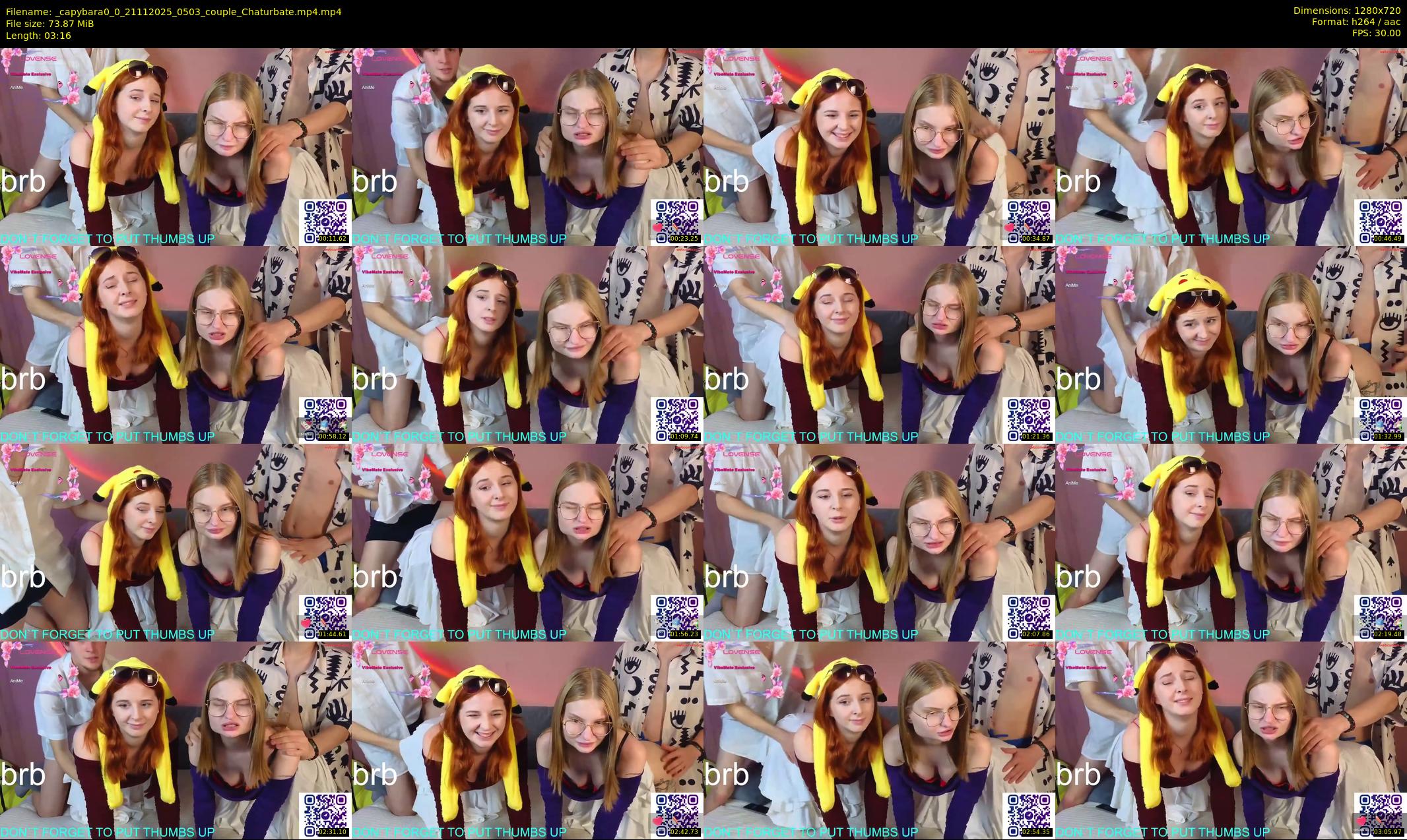 _capybara0_0 — 4 minute Chaturbate couple cam show recording, 720p, Nov 21, 2025