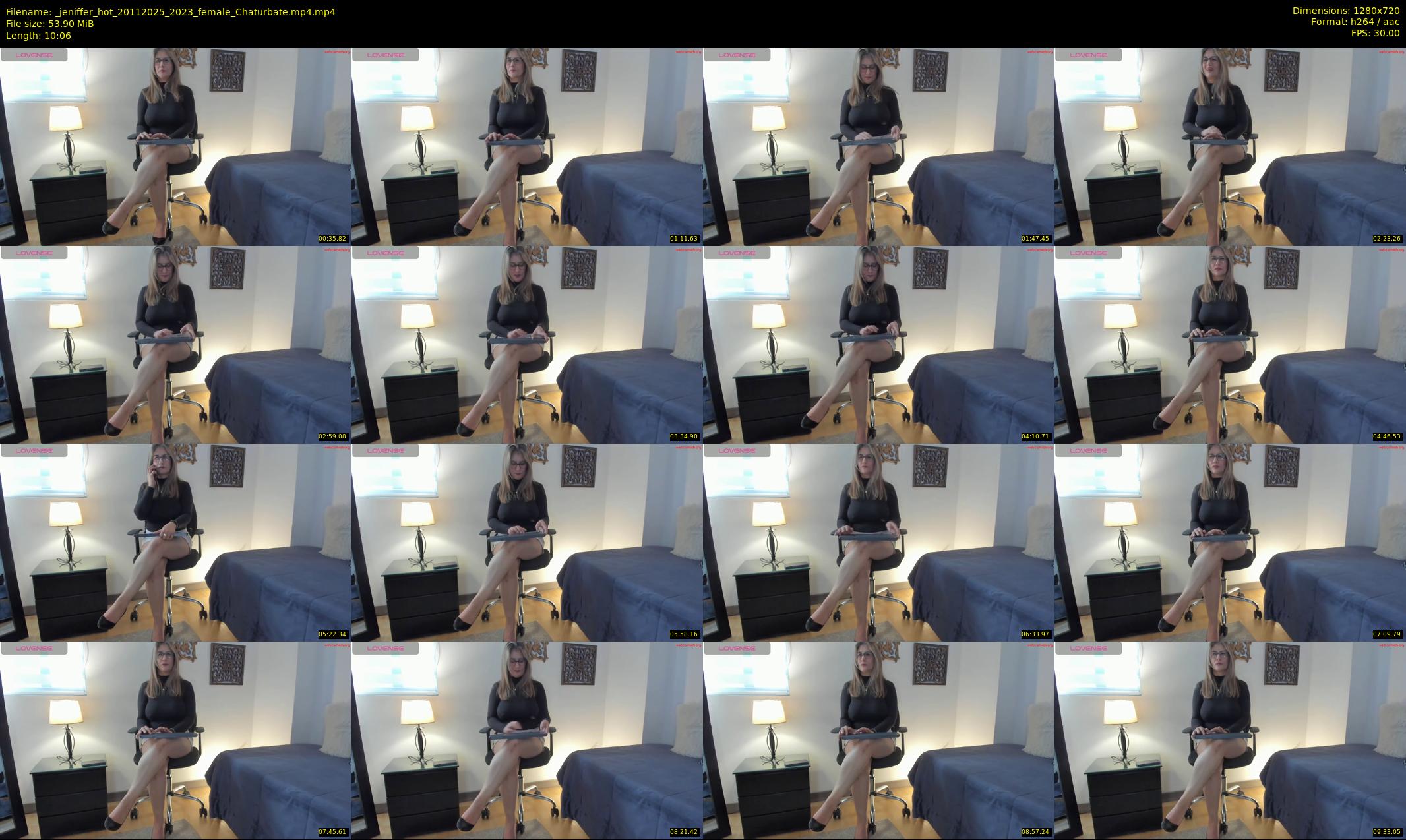 _jeniffer_hot — 11 minute Chaturbate female cam show recording, 720p, Nov 20, 2025