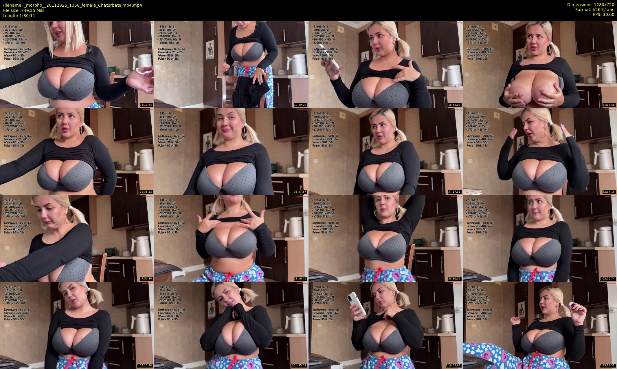 _morpho_ — 91 minute Chaturbate female cam show recording, 720p, Nov 20, 2025
