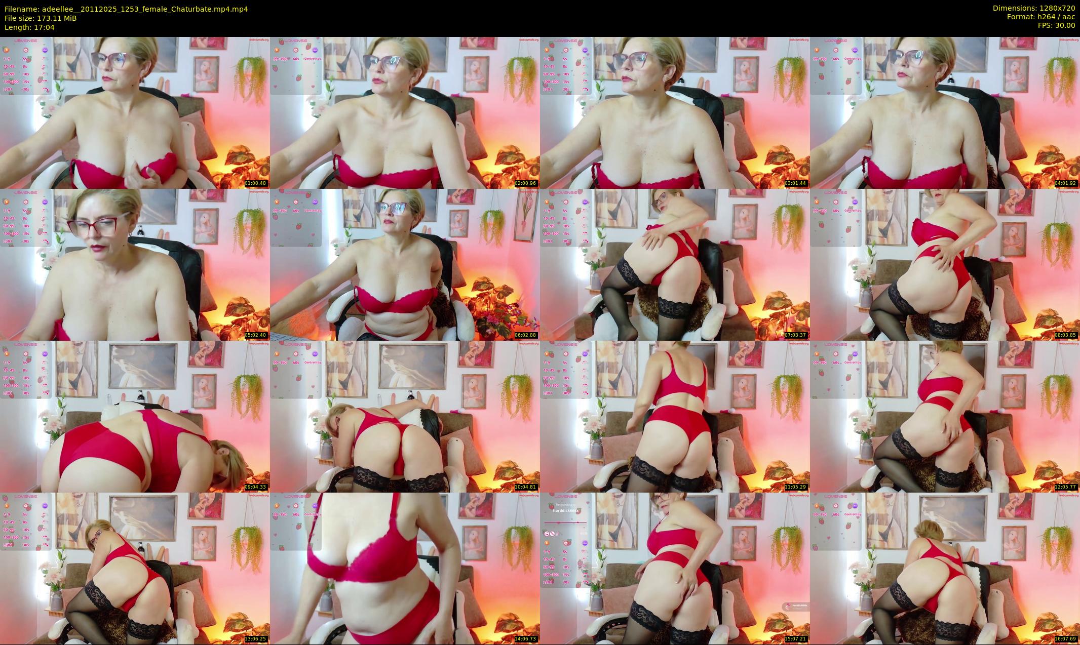 adeellee_ — 18 minute Chaturbate female cam show recording, 720p, Nov 20, 2025