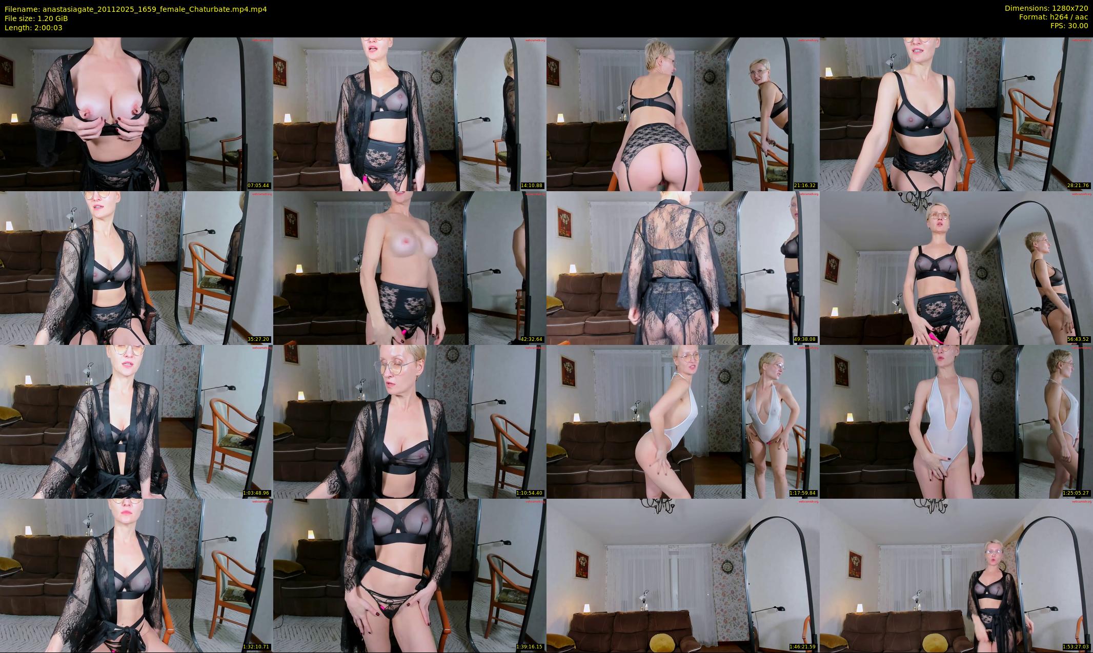 anastasiagate — 121 minute Chaturbate female cam show recording, 720p, Nov 20, 2025