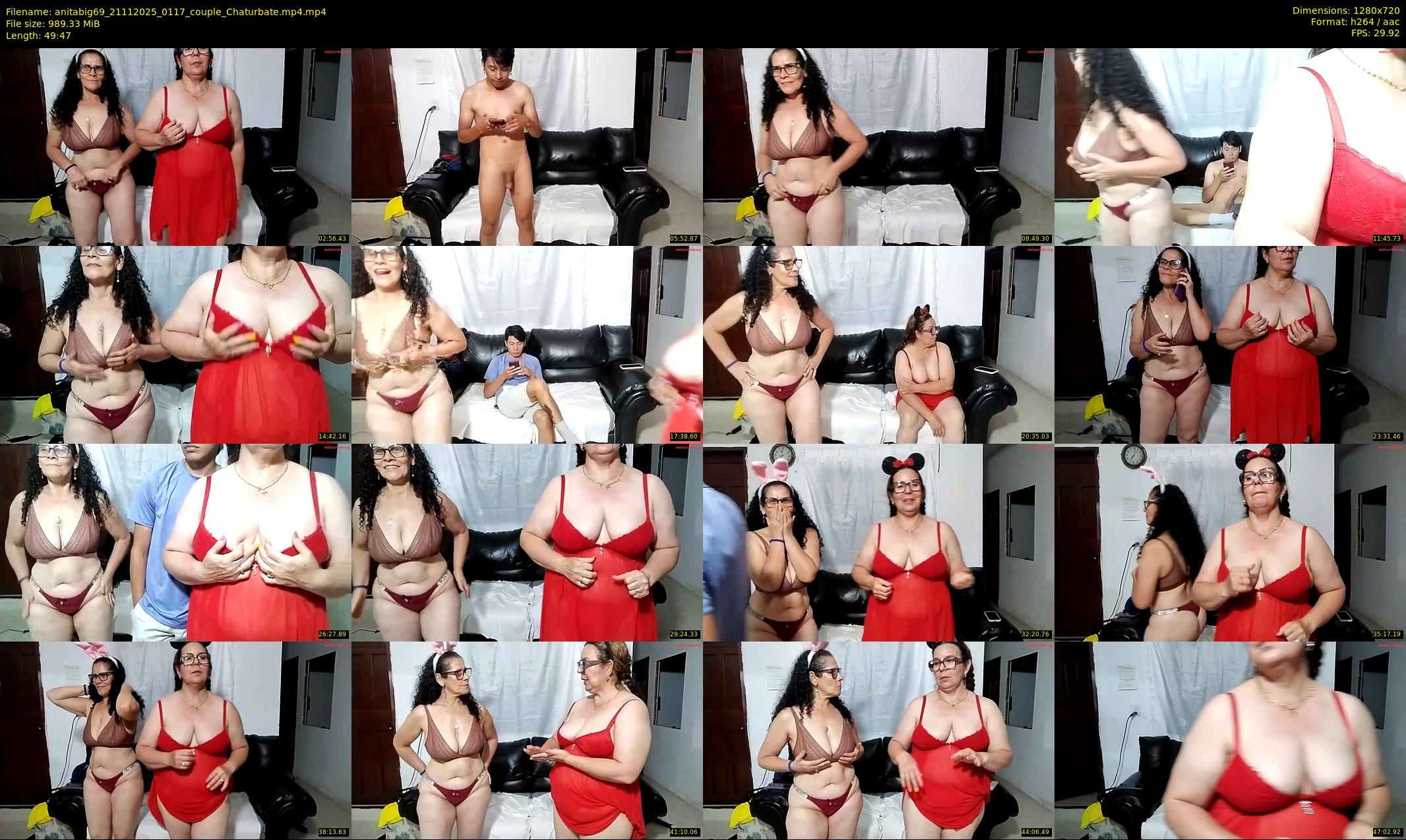 anitabig69 — 50 minute Chaturbate couple cam show recording, 720p, Nov 21, 2025