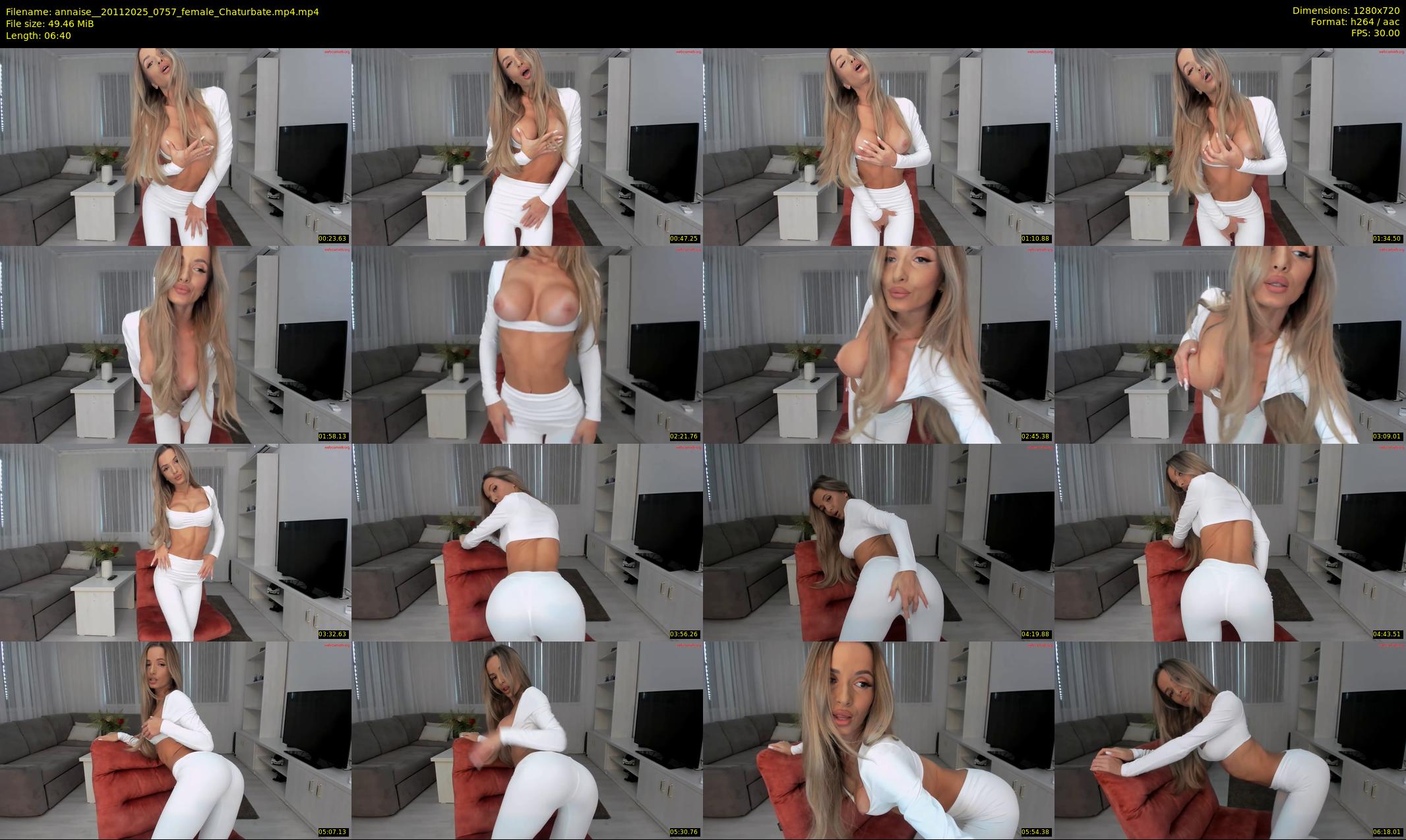 annaise_ — 7 minute Chaturbate female cam show recording, 720p, Nov 20, 2025