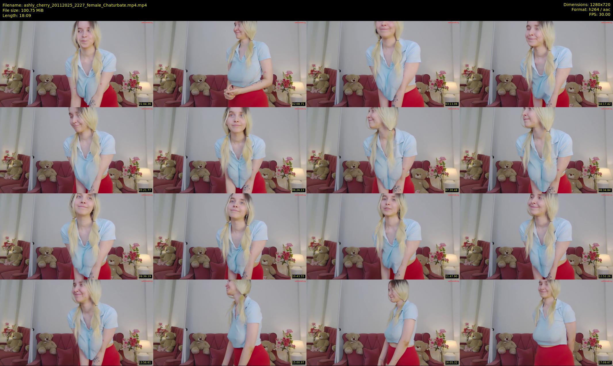 ashly_cherry — 19 minute Chaturbate female cam show recording, 720p, Nov 20, 2025