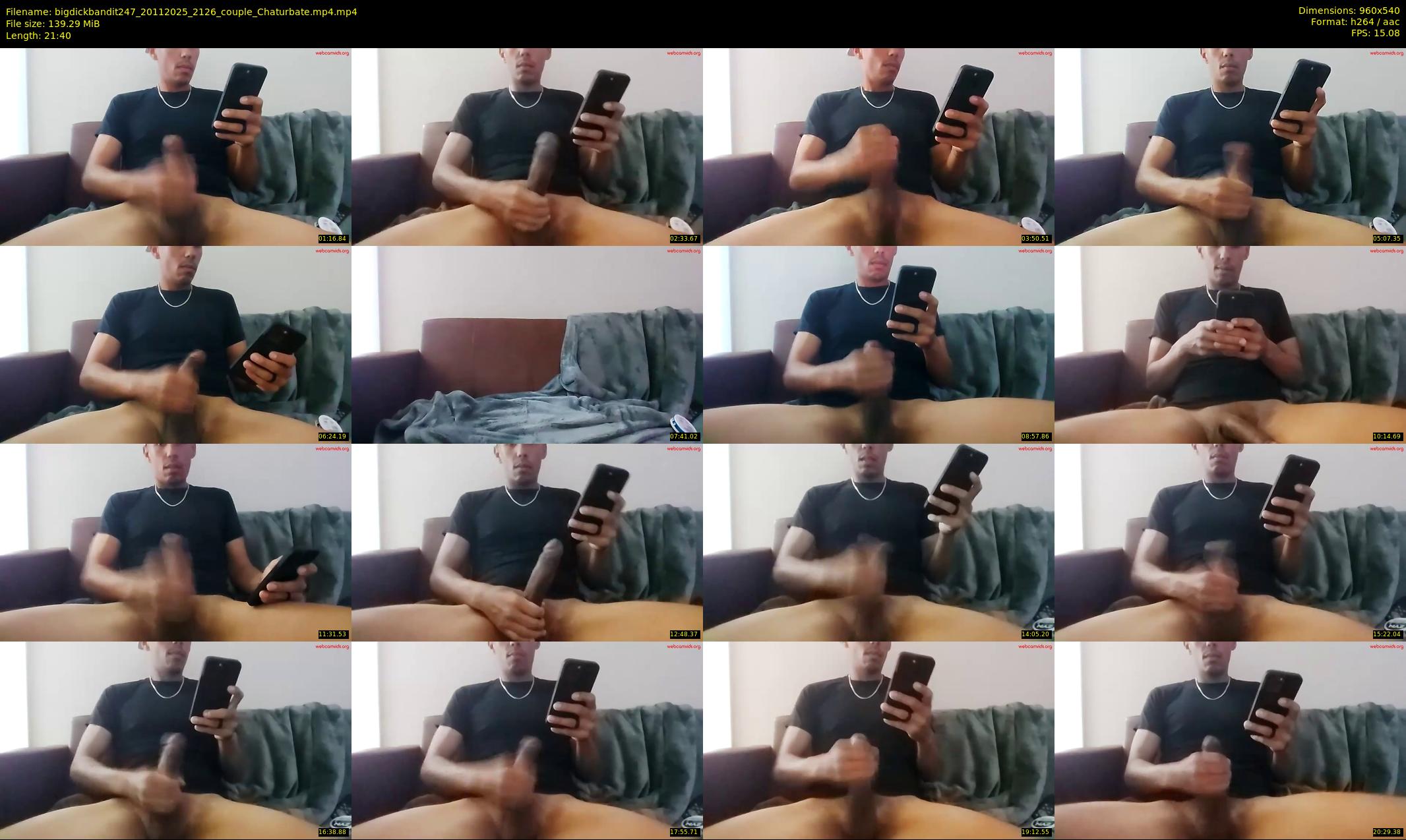bigdickbandit247 — 22 minute Chaturbate male cam show recording, 480p, Nov 20, 2025