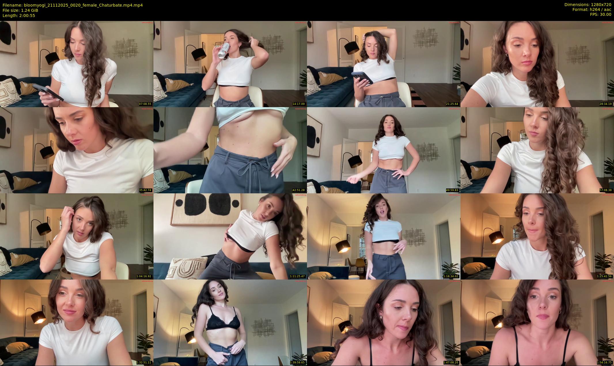 bloomyogi — 121 minute Chaturbate female cam show recording, 720p, Nov 21, 2025