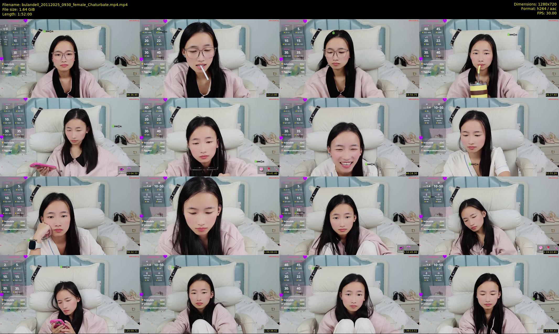 bulandell — 112 minute Chaturbate female cam show recording, 720p, Nov 20, 2025