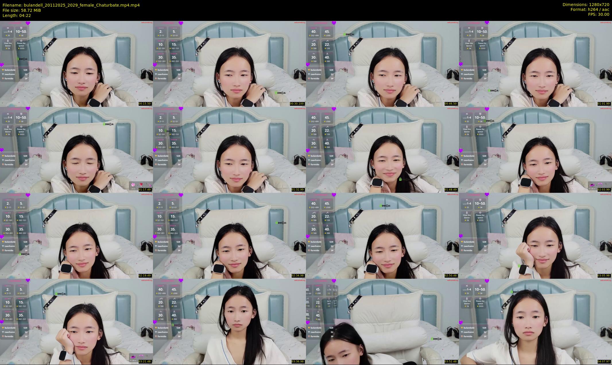 bulandell — 5 minute Chaturbate female cam show recording, 720p, Nov 20, 2025