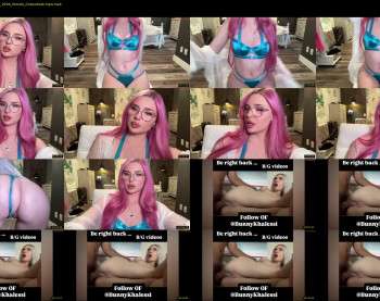 bunnykhalessi — 121 minute Chaturbate female cam show recording, 720p, Nov 21, 2025