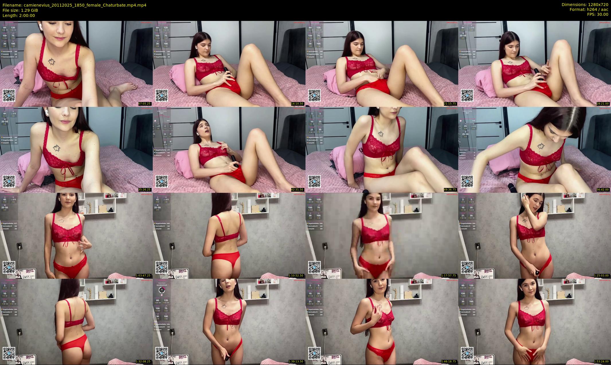camienevius — 120 minute Chaturbate female cam show recording, 720p, Nov 20, 2025