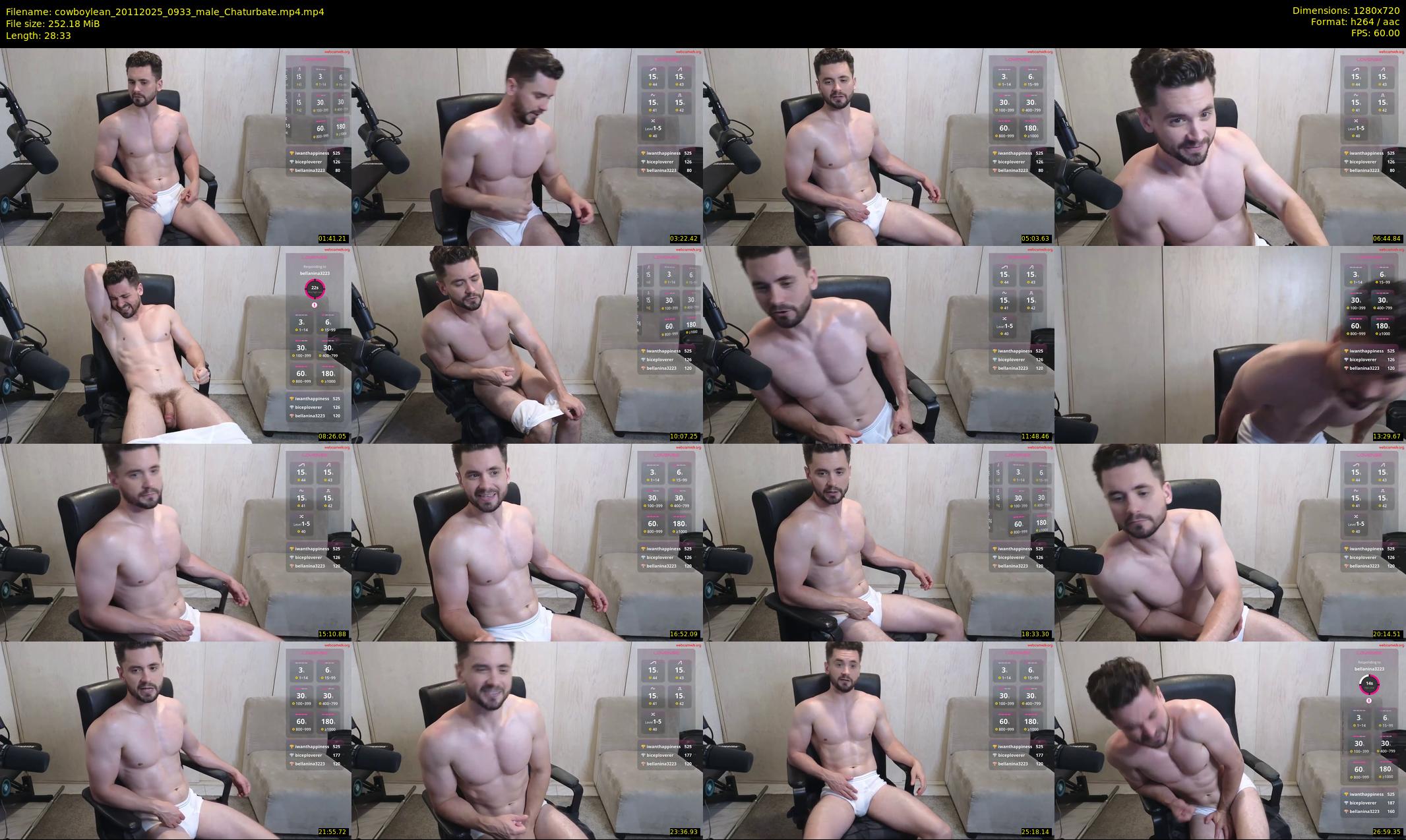cowboylean — 29 minute Chaturbate male cam show recording, 720p, Nov 20, 2025