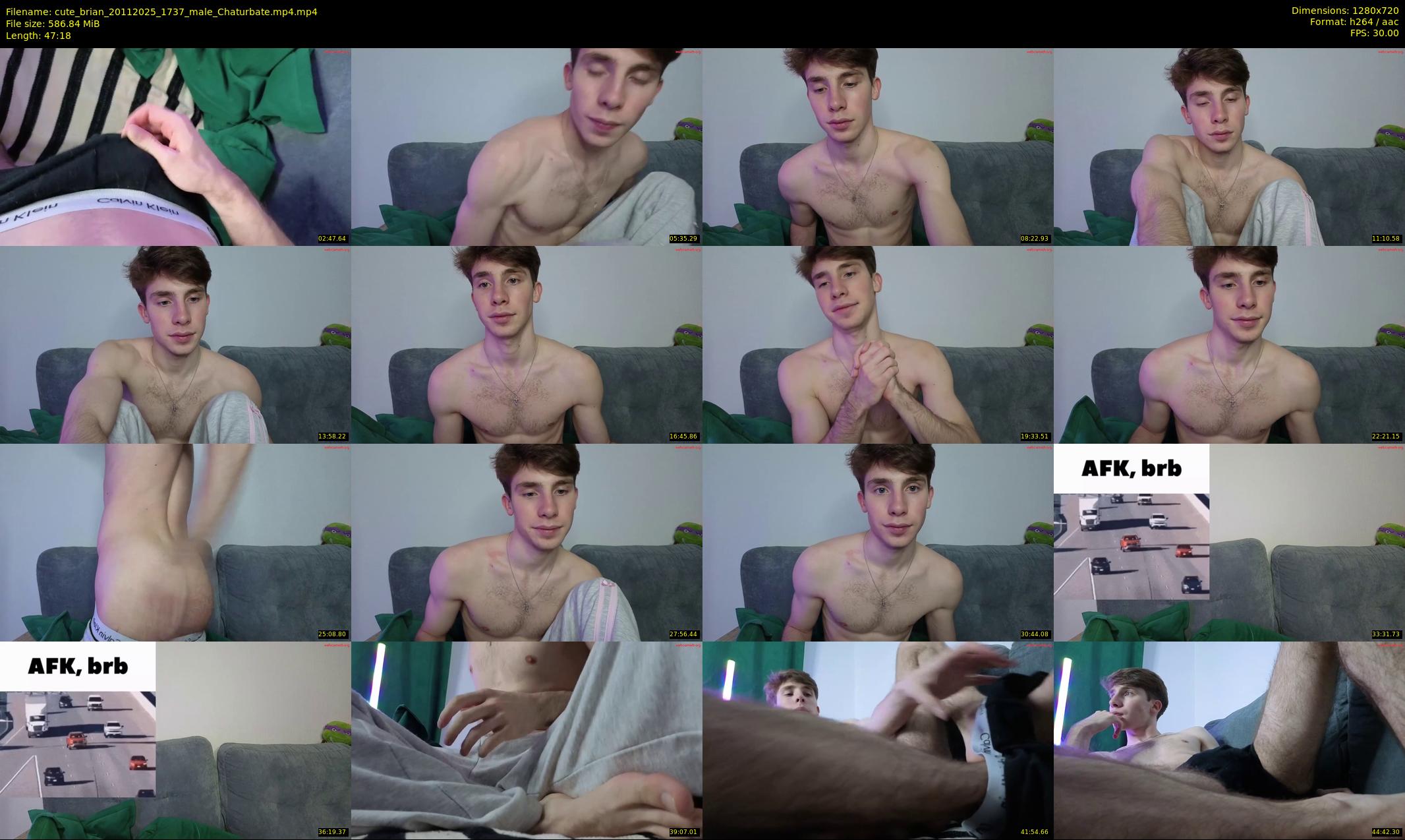 cute_brian — 48 minute Chaturbate male cam show recording, 720p, Nov 20, 2025