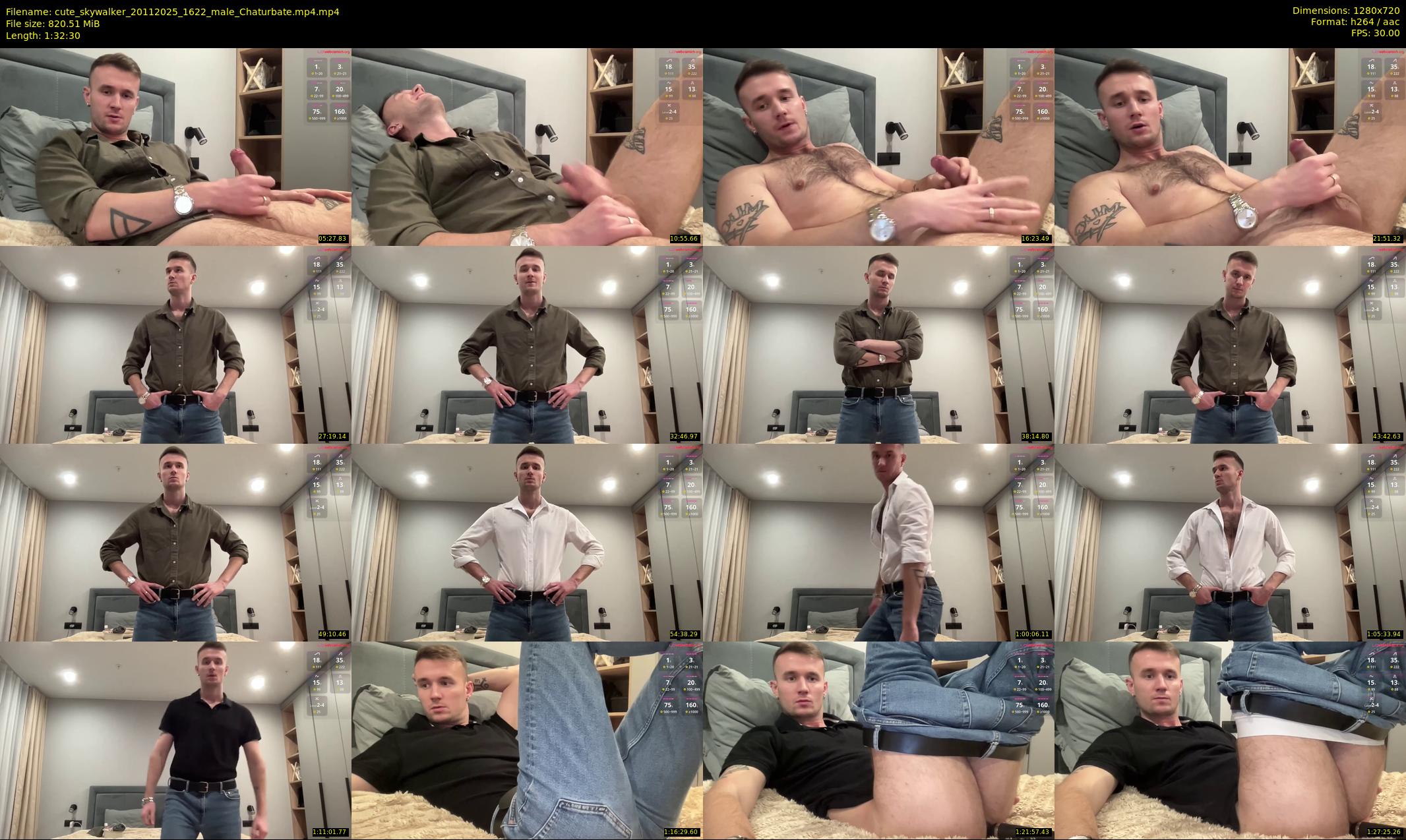 cute_skywalker — 93 minute Chaturbate male cam show recording, 720p, Nov 20, 2025