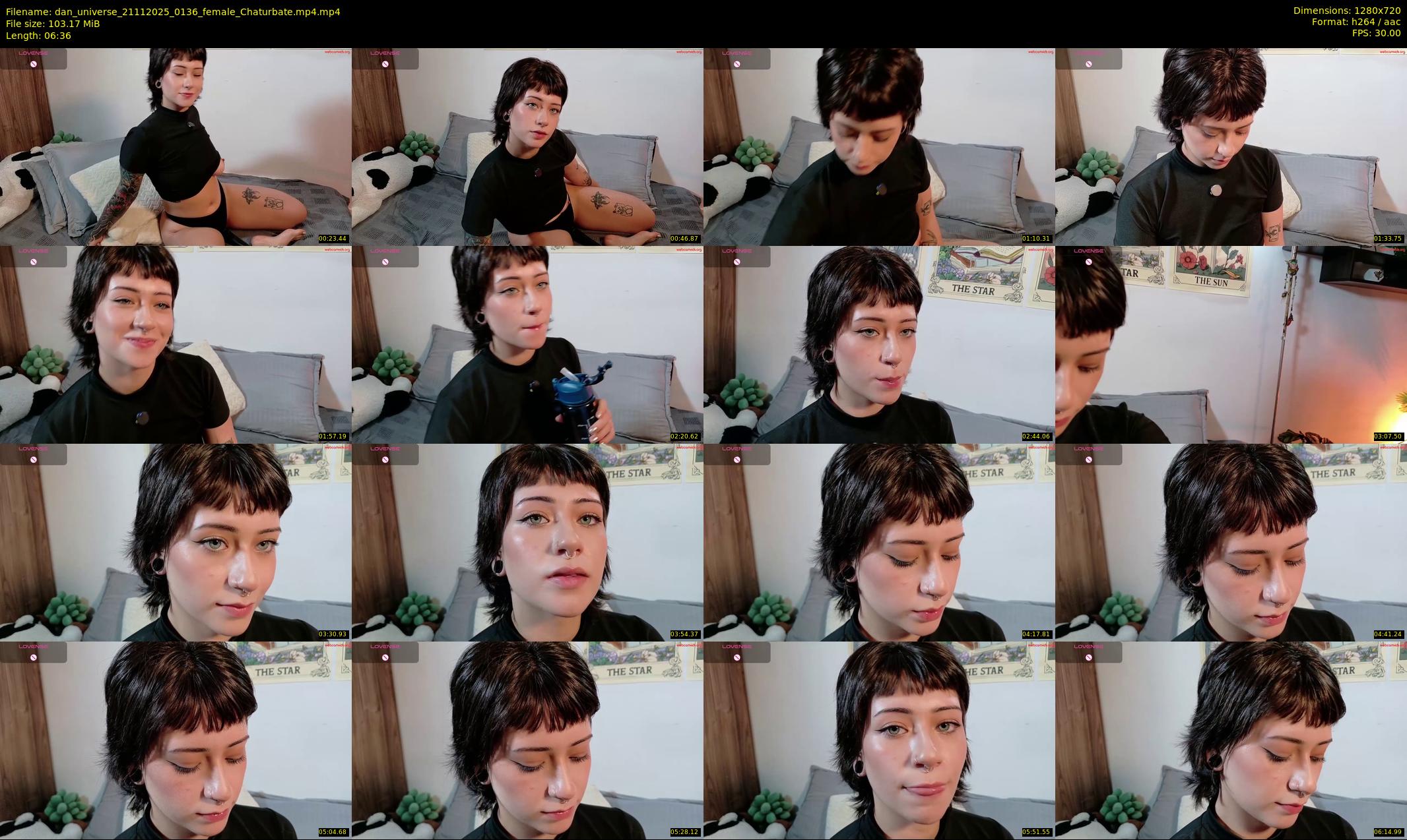 dan_universe — 7 minute Chaturbate female cam show recording, 720p, Nov 21, 2025