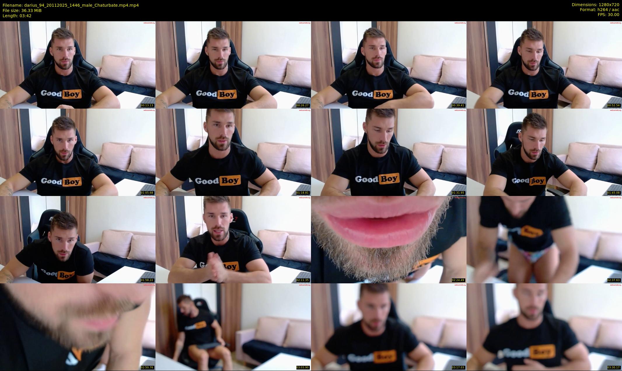 darius_94 — 4 minute Chaturbate male cam show recording, 720p, Nov 20, 2025