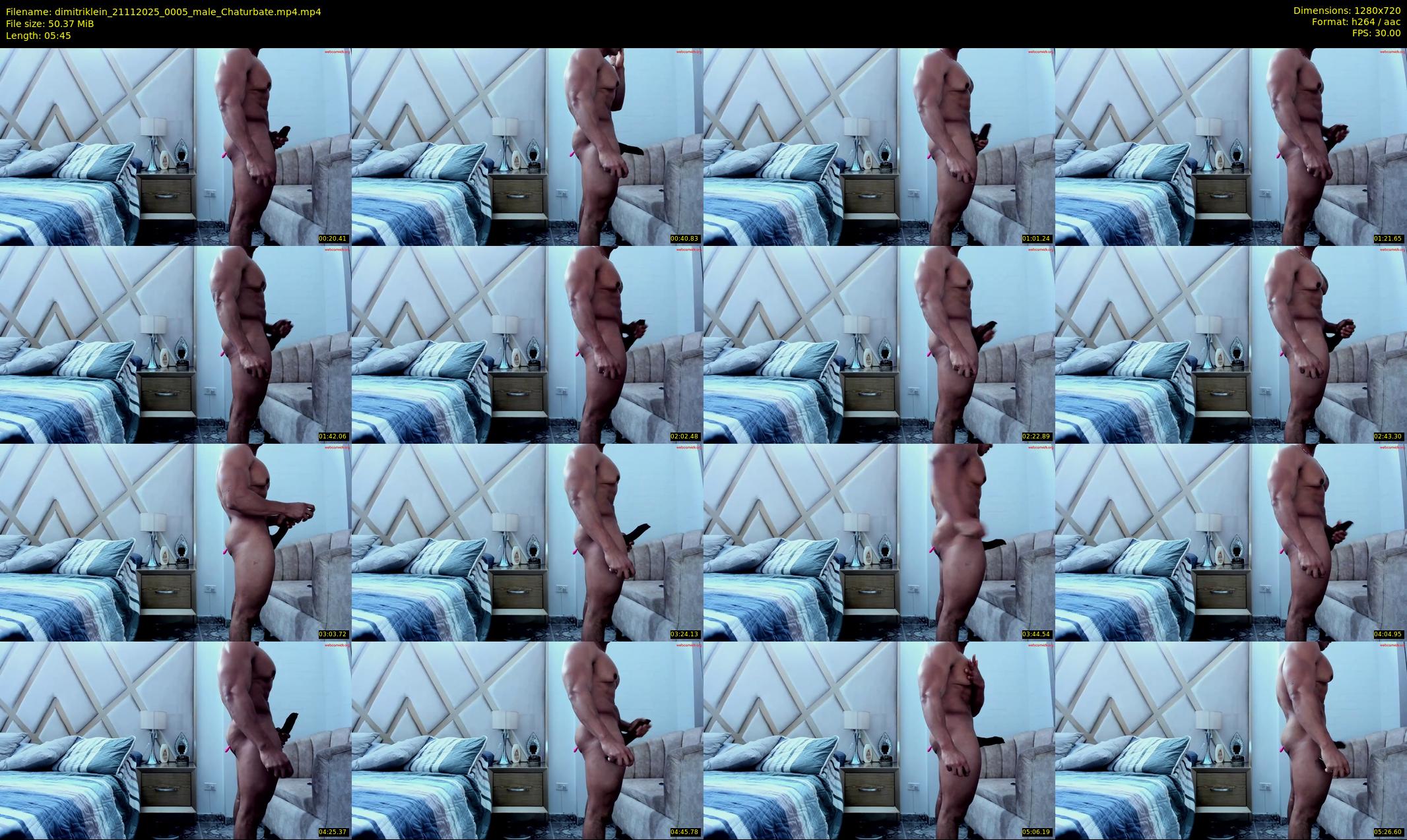 dimitriklein — 6 minute Chaturbate male cam show recording, 720p, Nov 21, 2025
