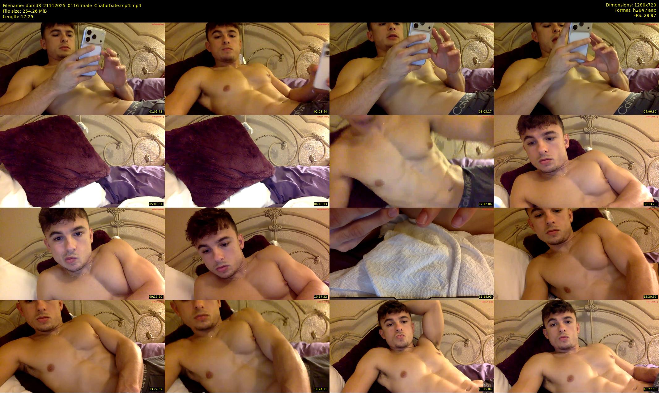 domd3 — 18 minute Chaturbate male cam show recording, 720p, Nov 21, 2025