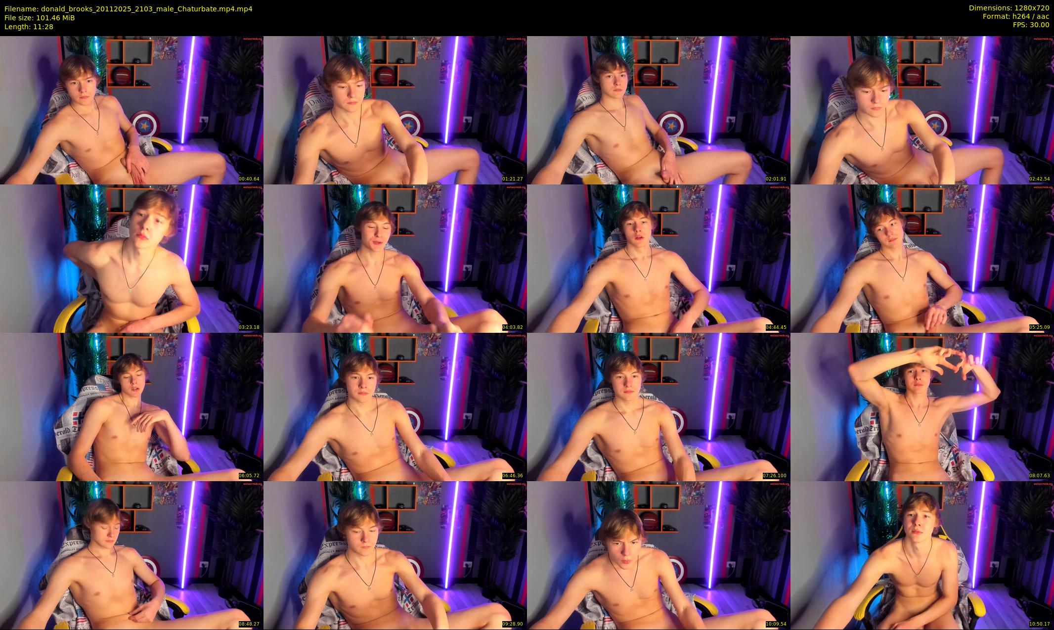 donald_brooks — 12 minute Chaturbate male cam show recording, 720p, Nov 20, 2025