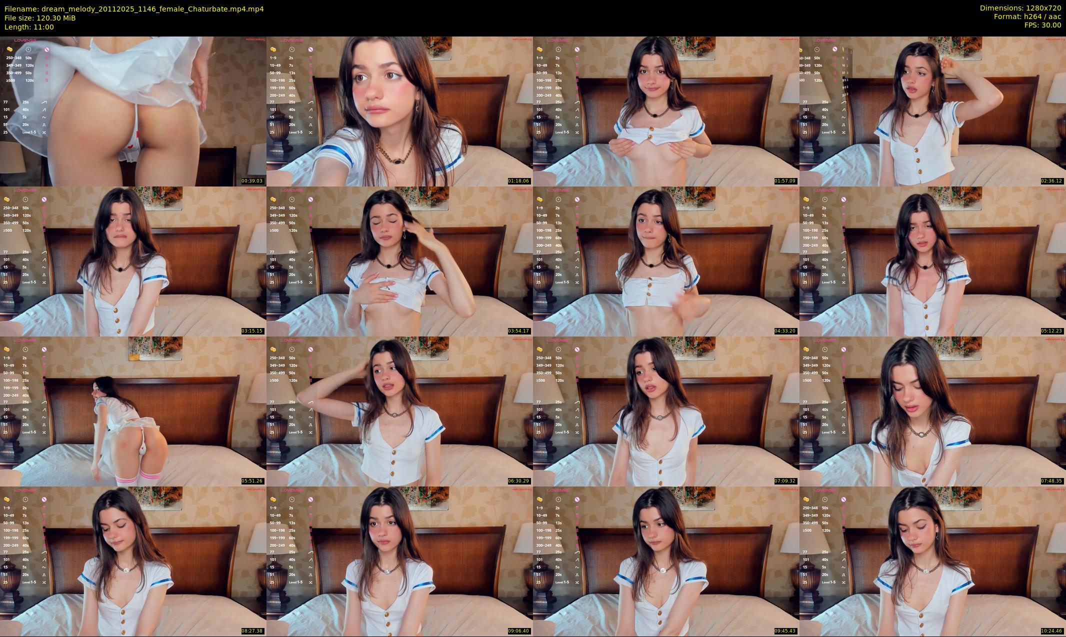 dream_melody — 11 minute Chaturbate female cam show recording, 720p, Nov 20, 2025