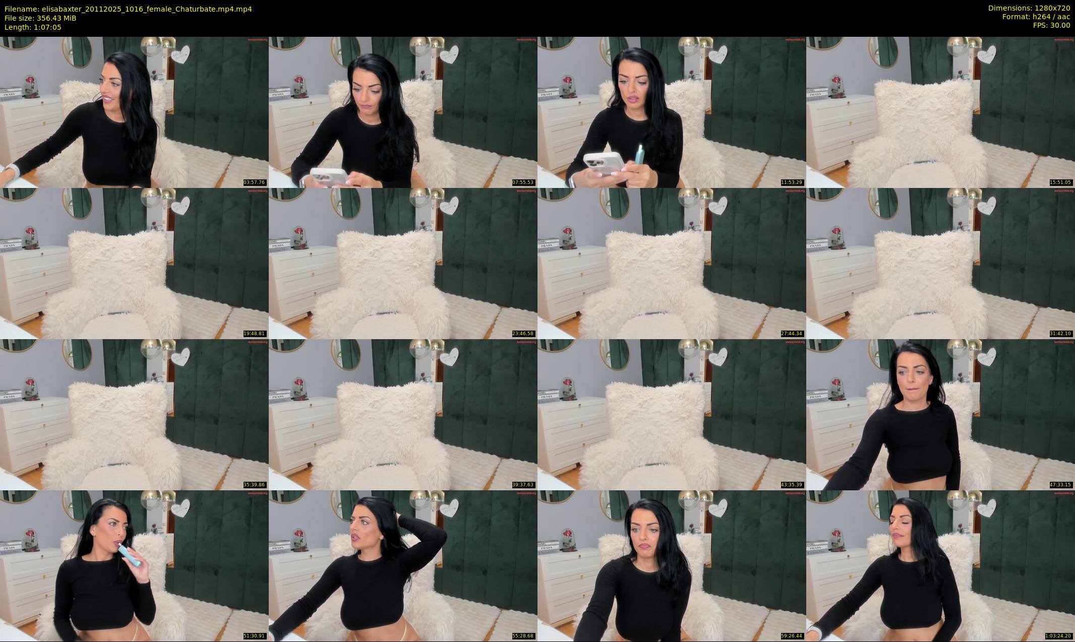 elisabaxter — 68 minute Chaturbate female cam show recording, 720p, Nov 20, 2025