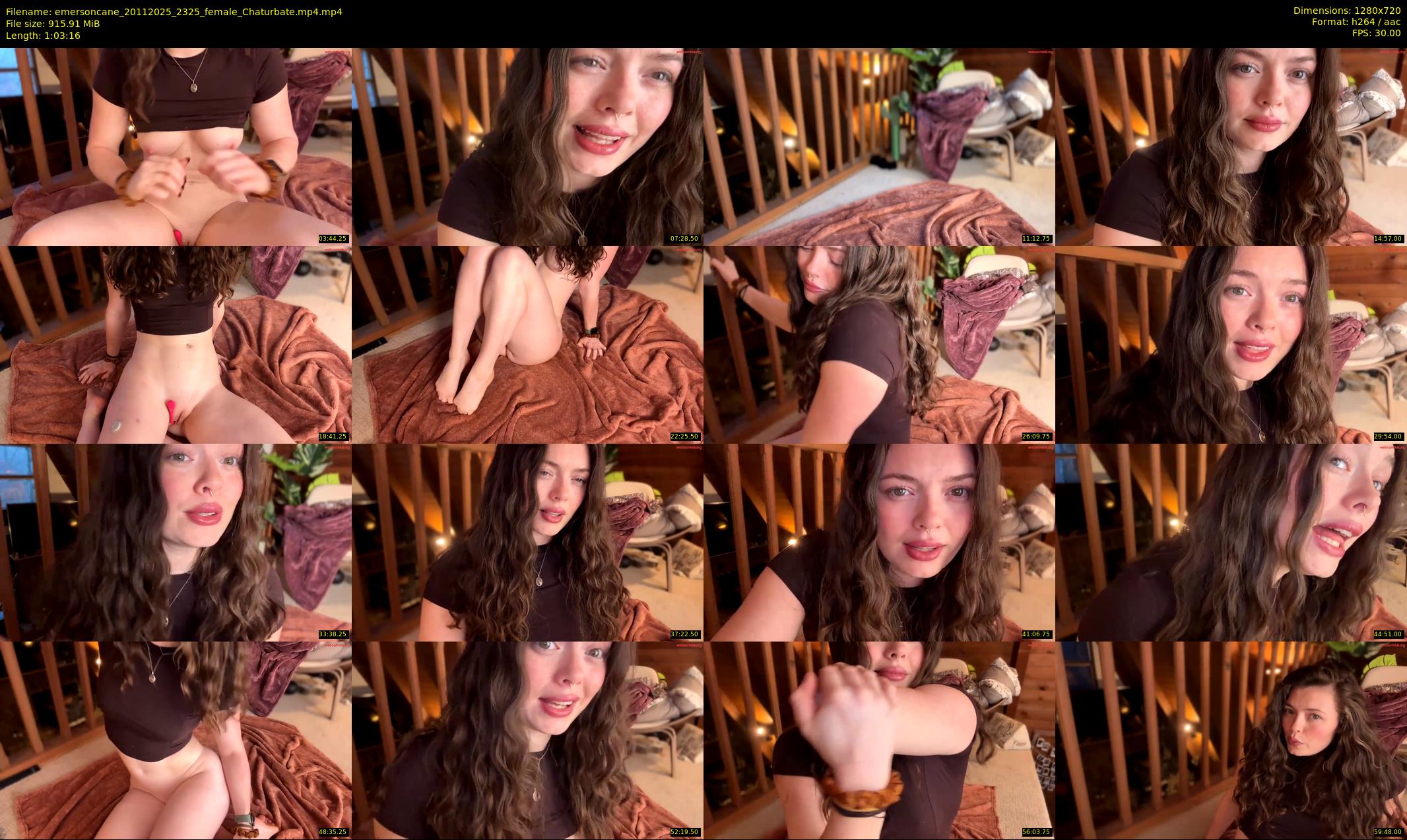 emersoncane — 64 minute Chaturbate female cam show recording, 720p, Nov 20, 2025
