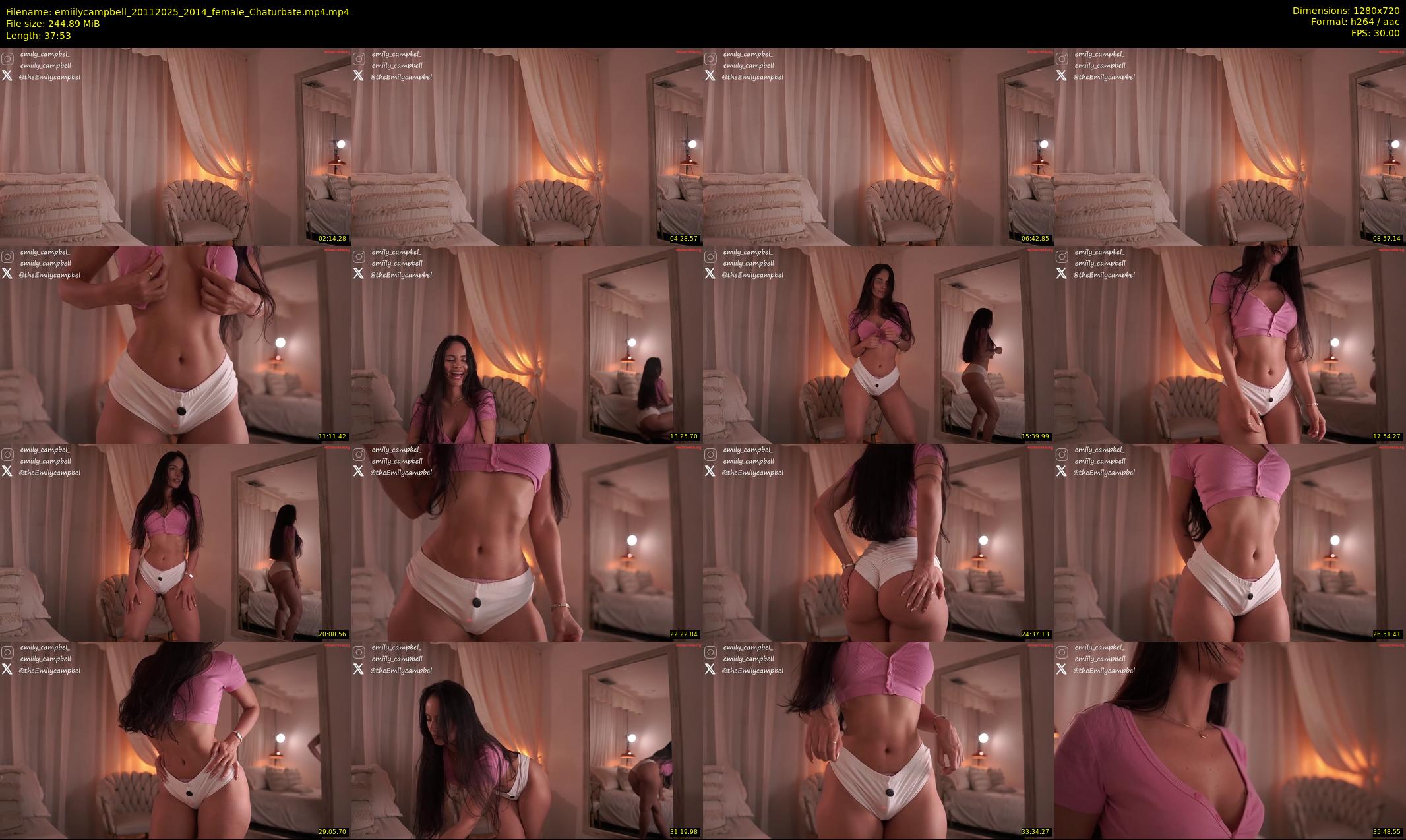 emiilycampbell — 38 minute Chaturbate female cam show recording, 720p, Nov 20, 2025