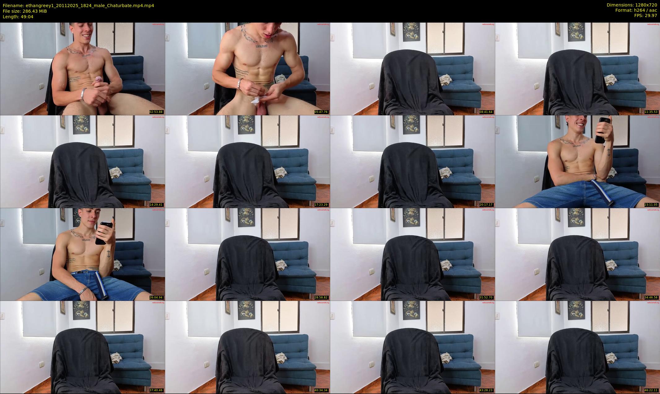 ethangreey1 — 50 minute Chaturbate male cam show recording, 720p, Nov 20, 2025