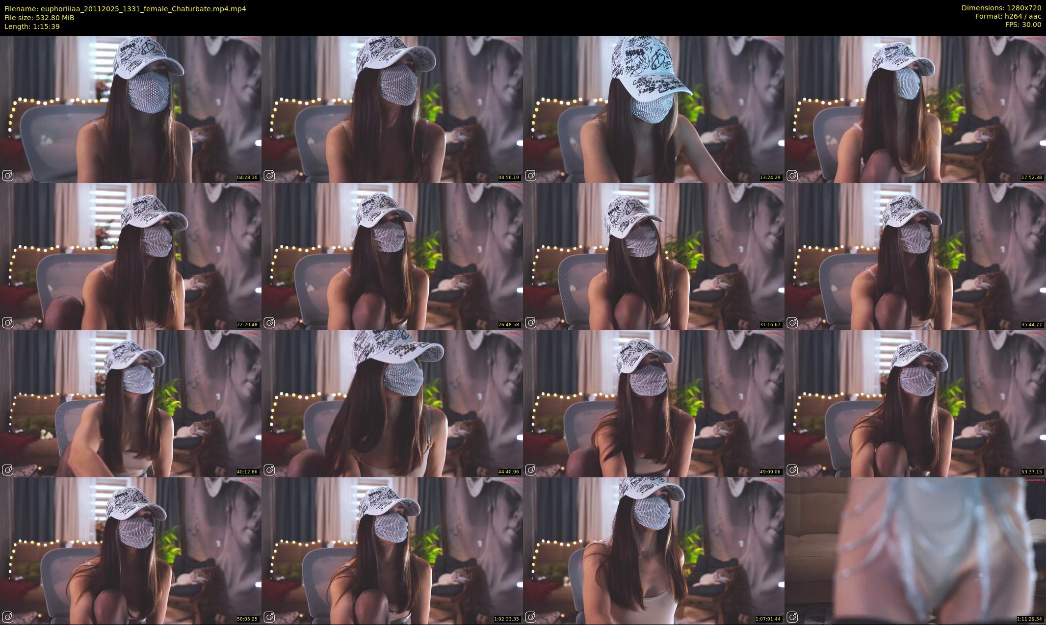 euphoriiiaa — 76 minute Chaturbate female cam show recording, 720p, Nov 20, 2025