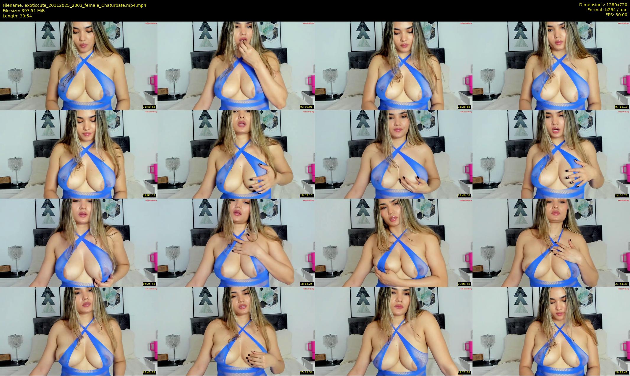 exoticcute — 31 minute Chaturbate female cam show recording, 720p, Nov 20, 2025