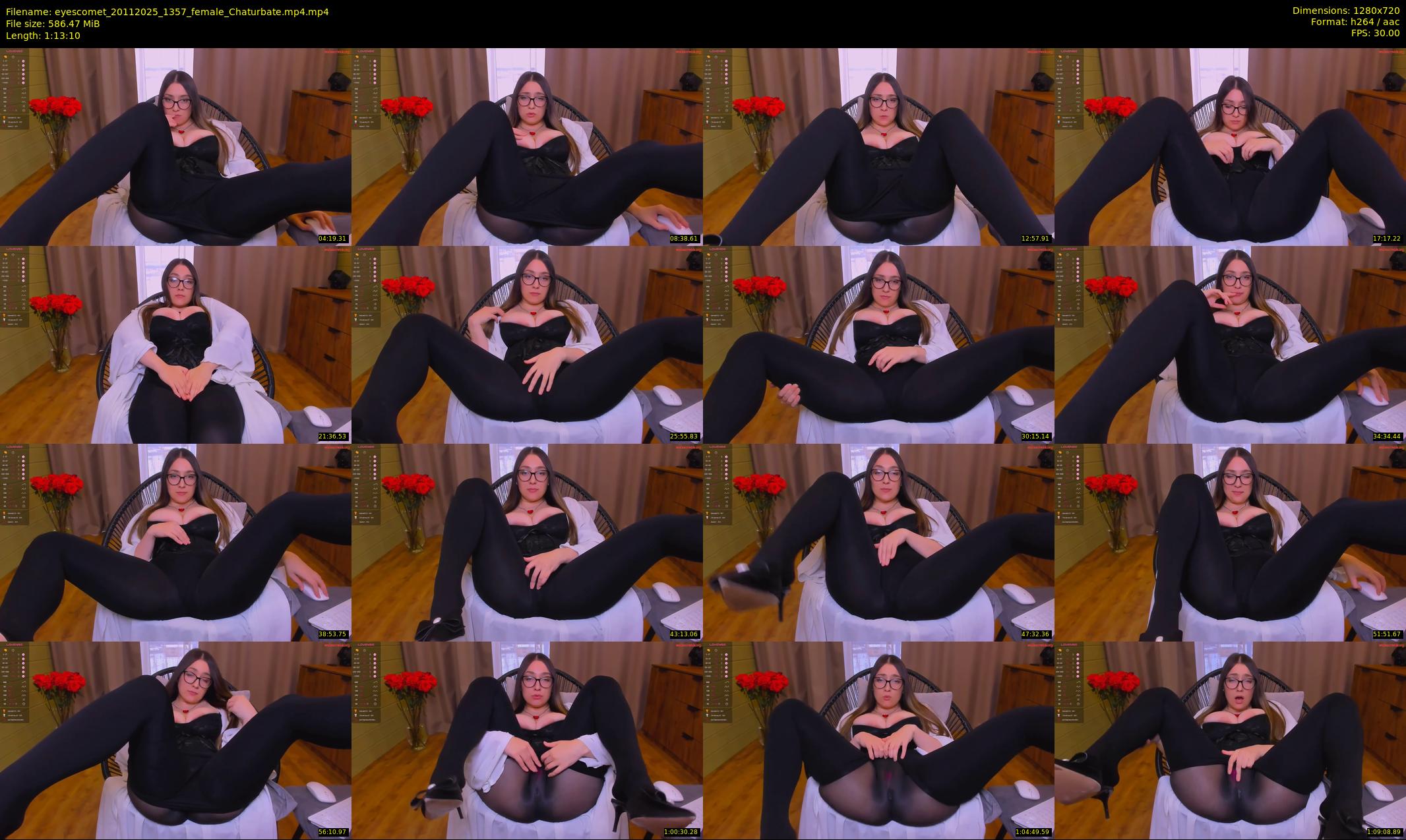 eyescomet — 74 minute Chaturbate female cam show recording, 720p, Nov 20, 2025