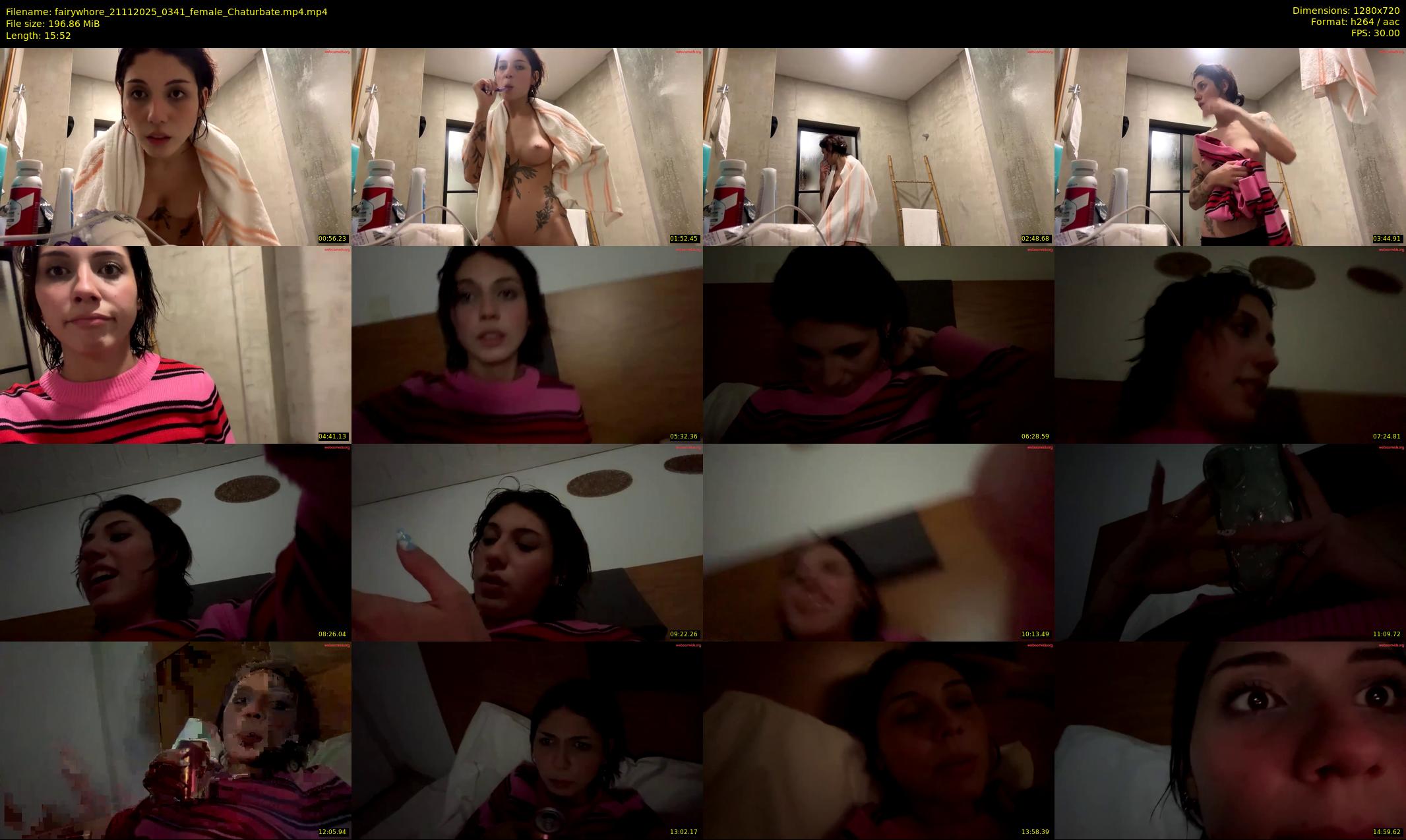 fairywhore — 16 minute Chaturbate female cam show recording, 720p, Nov 21, 2025