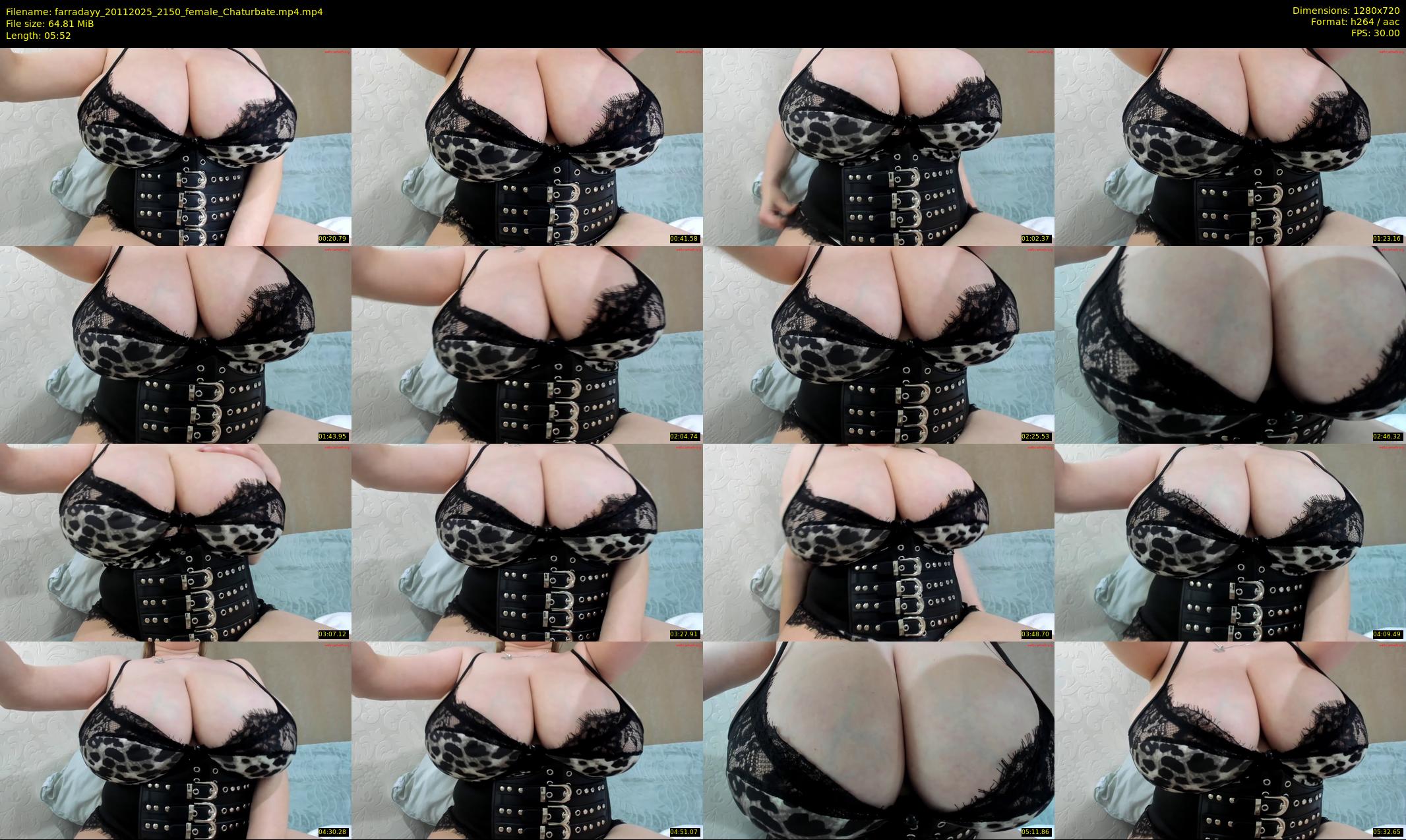 farradayy — 6 minute Chaturbate female cam show recording, 720p, Nov 20, 2025