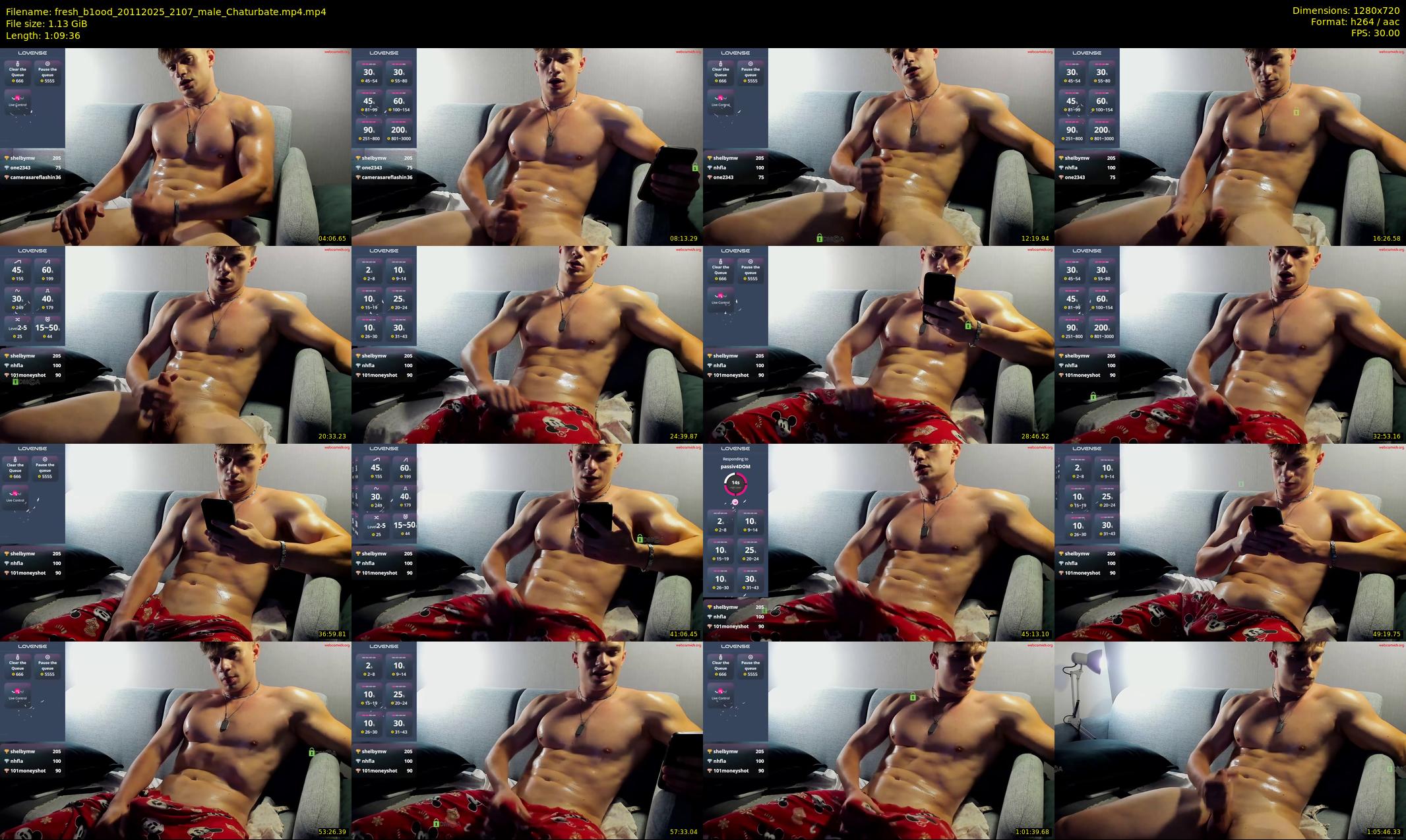 fresh_b1ood — 70 minute Chaturbate male cam show recording, 720p, Nov 20, 2025