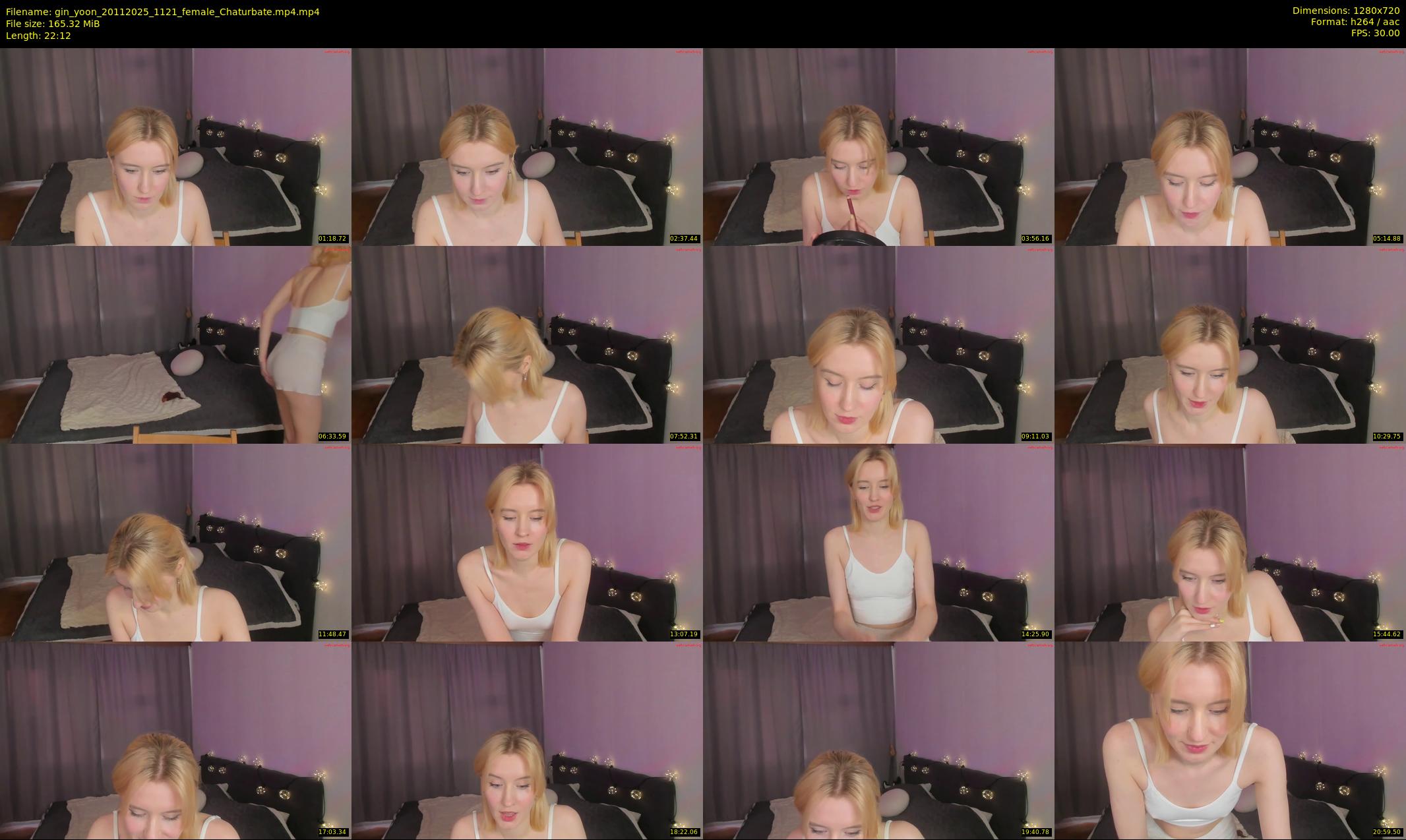 gin_yoon — 23 minute Chaturbate female cam show recording, 720p, Nov 20, 2025