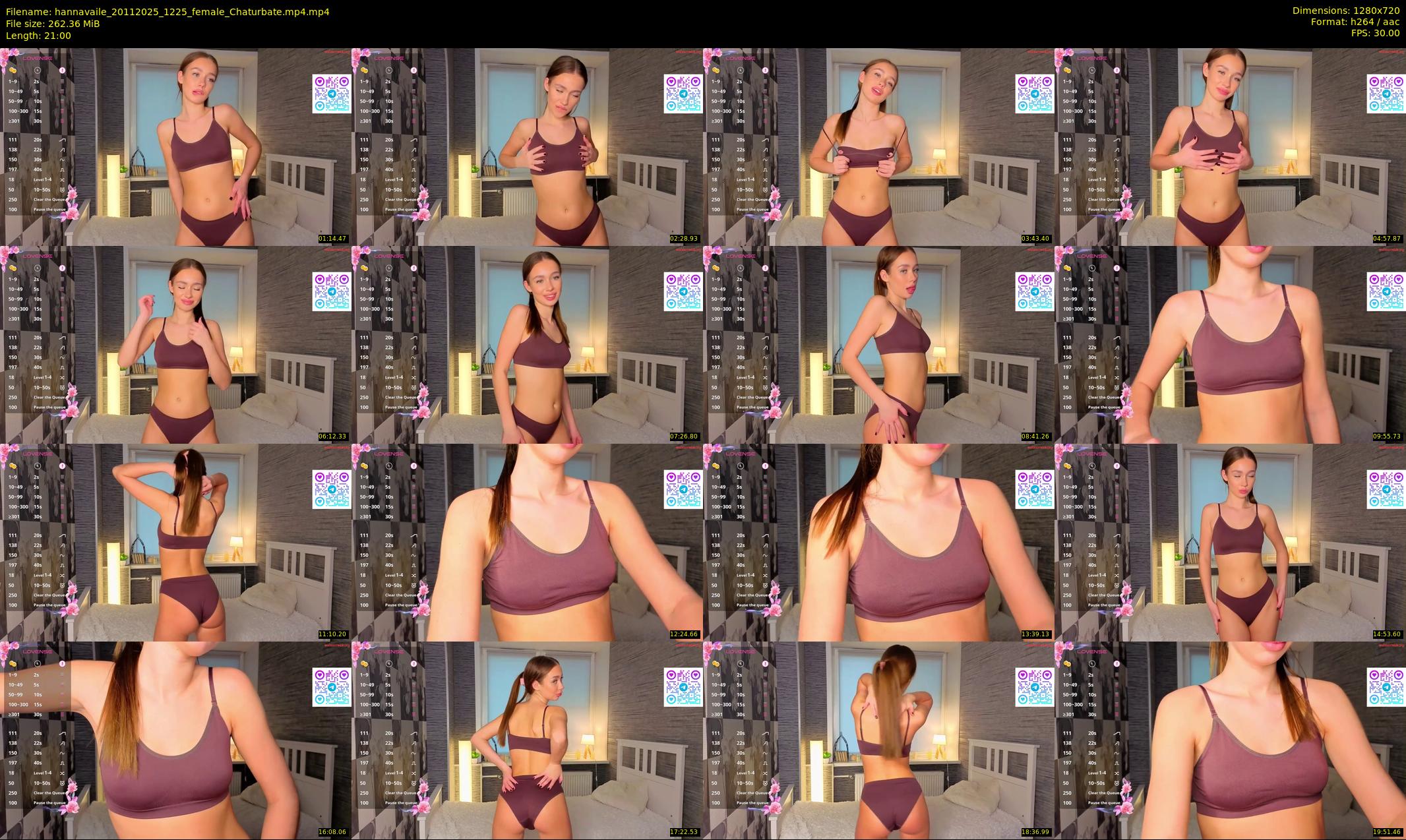 hannavaile — 21 minute Chaturbate female cam show recording, 720p, Nov 20, 2025