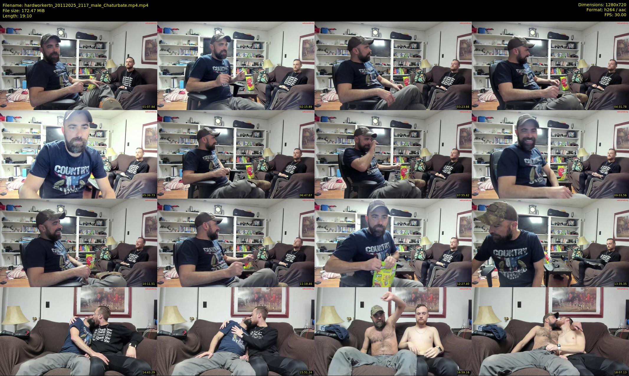 hardworkertn — 20 minute Chaturbate male cam show recording, 720p, Nov 20, 2025