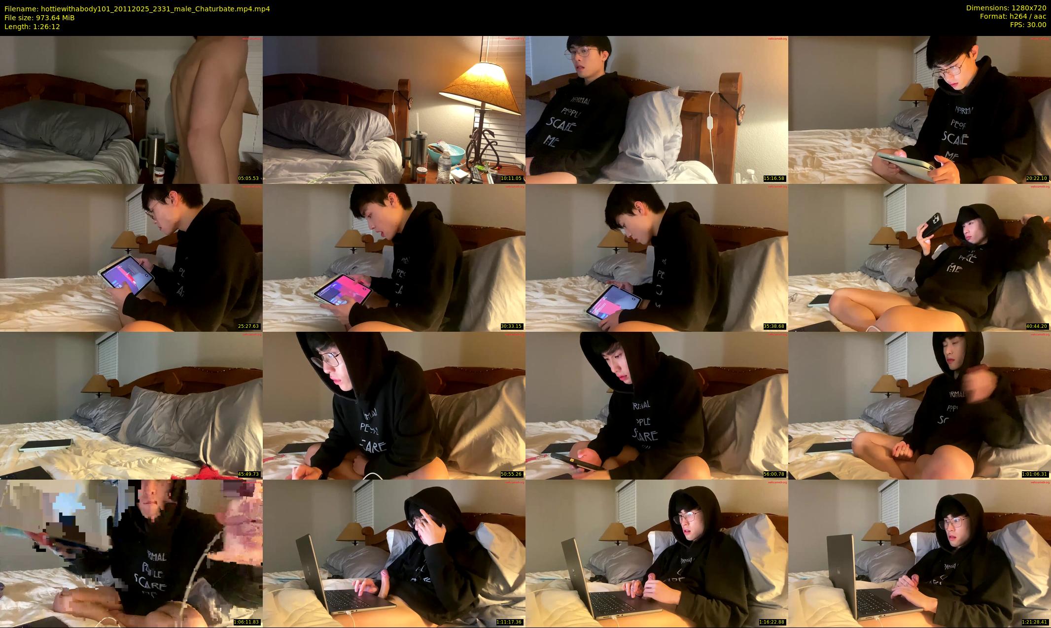 hottiewithabody101 — 87 minute Chaturbate male cam show recording, 720p, Nov 20, 2025
