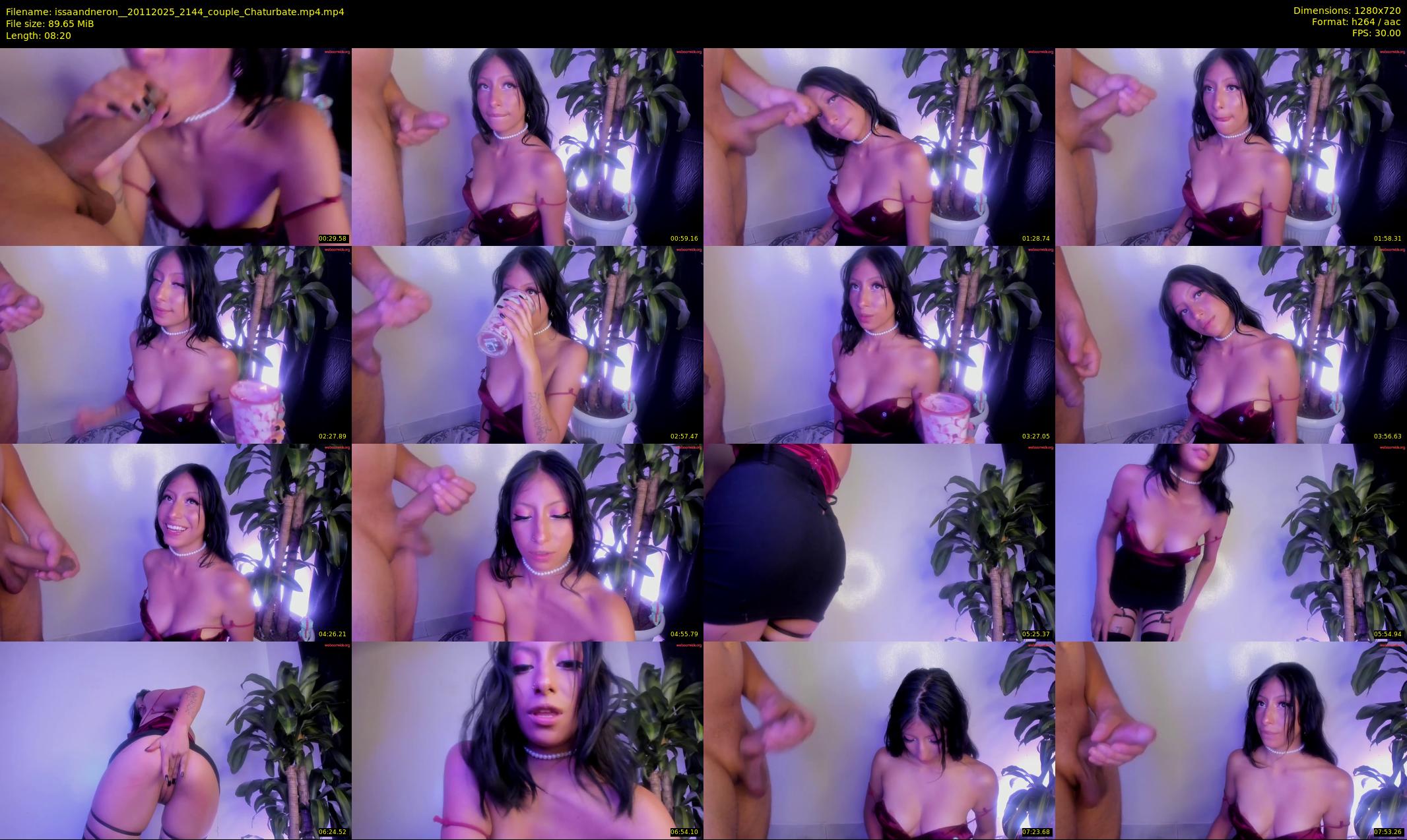 issaandneron_ — 9 minute Chaturbate couple cam show recording, 720p, Nov 20, 2025