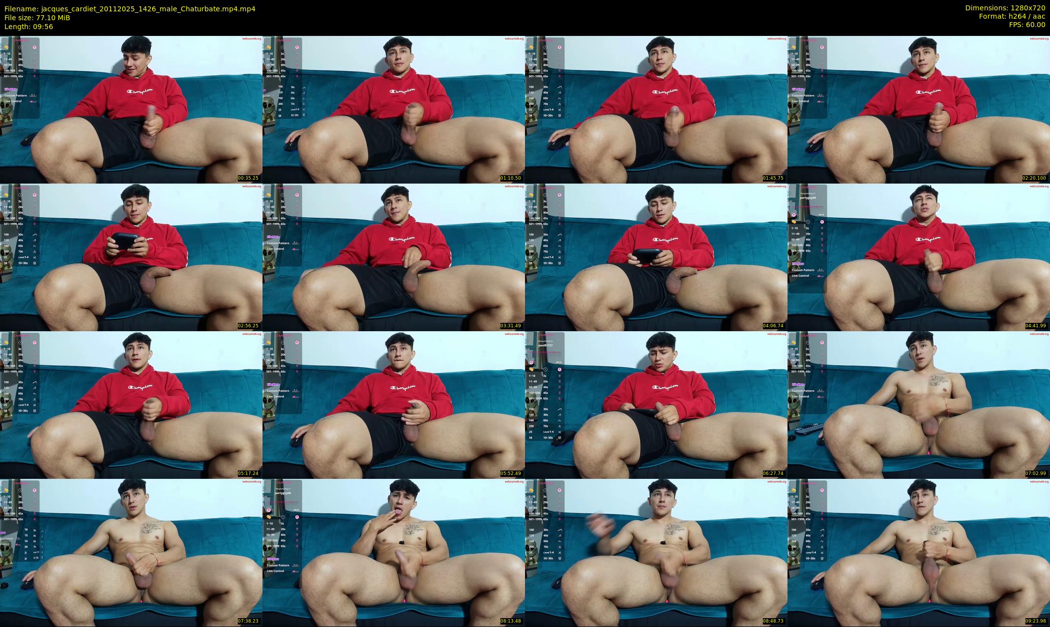 jacques_cardiet — 10 minute Chaturbate male cam show recording, 720p, Nov 20, 2025