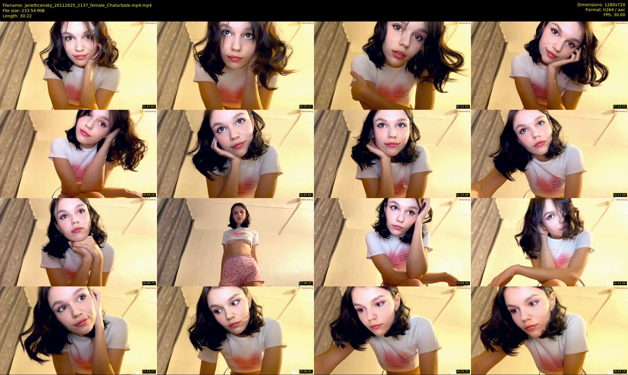 janethcensky — 31 minute Chaturbate female cam show recording, 720p, Nov 20, 2025