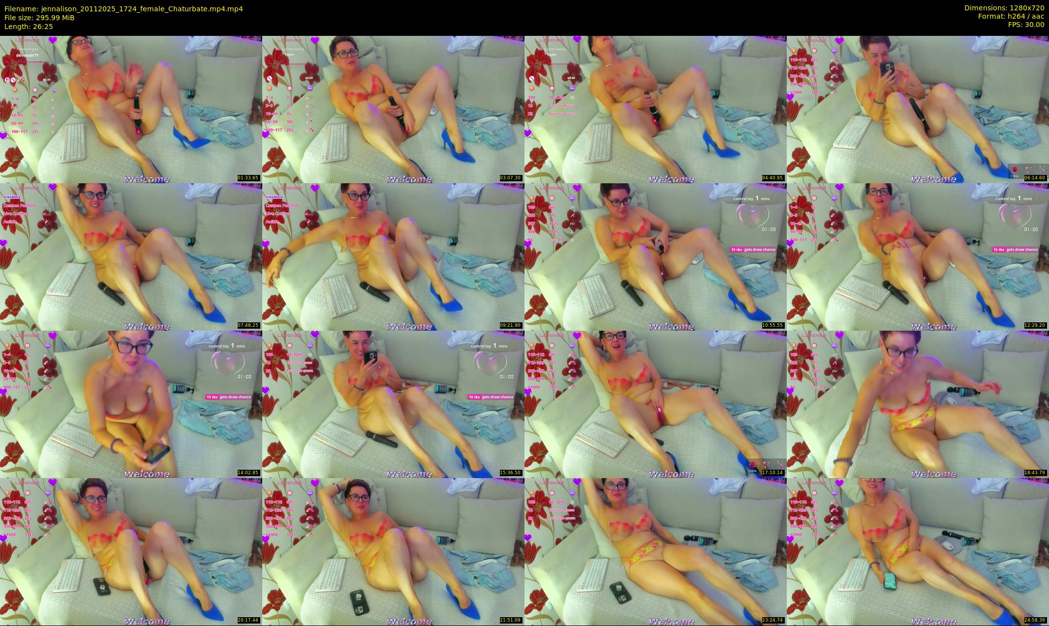jennalison — 27 minute Chaturbate female cam show recording, 720p, Nov 20, 2025