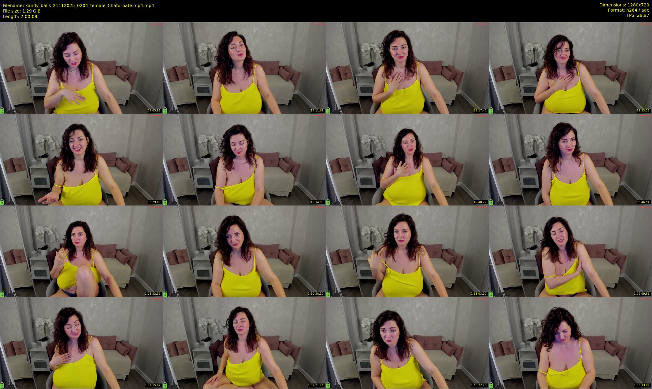 kandy_balls — 121 minute Chaturbate female cam show recording, 720p, Nov 21, 2025