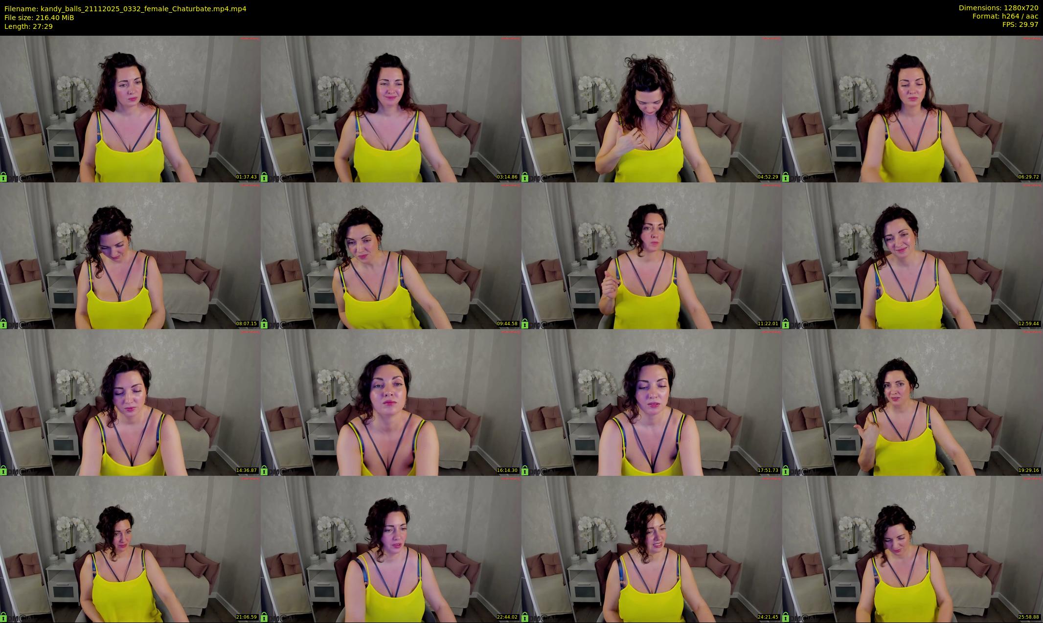kandy_balls — 28 minute Chaturbate female cam show recording, 720p, Nov 21, 2025